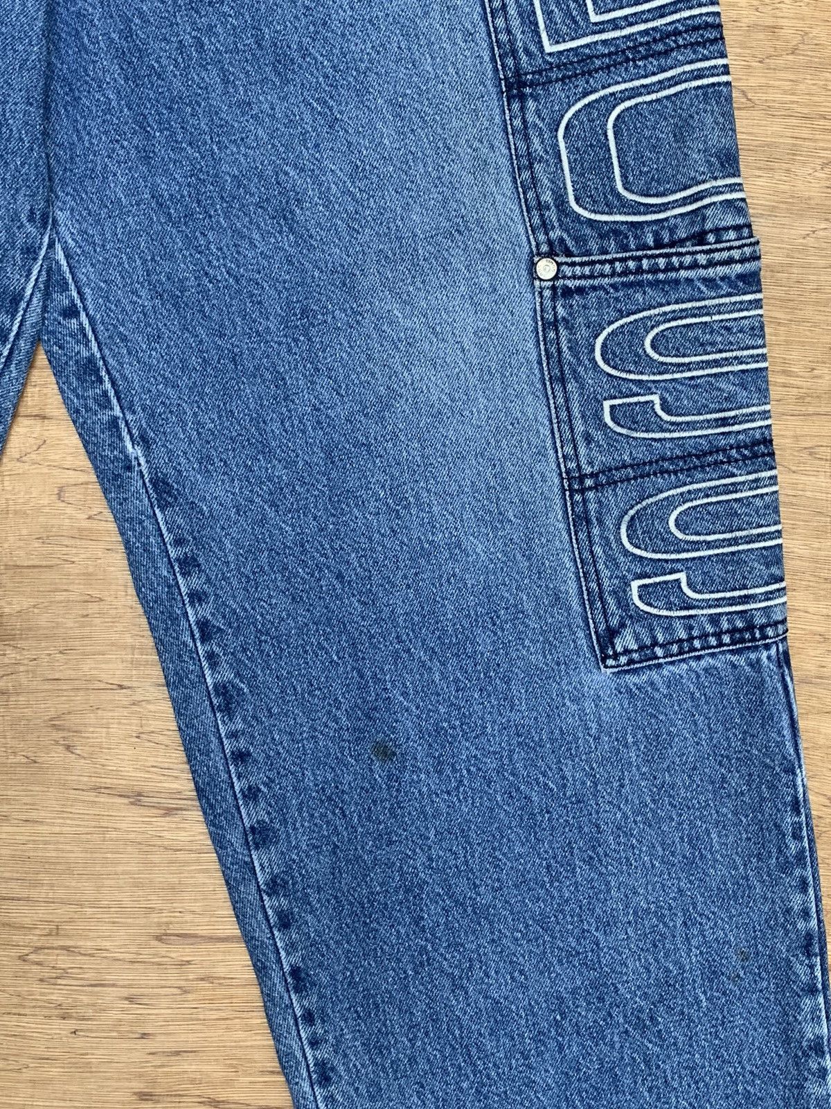 Hugo Boss Vintage 90s Boss Baggy Hip Hop Denim Jeans Pants Size US 31 - 10 Thumbnail