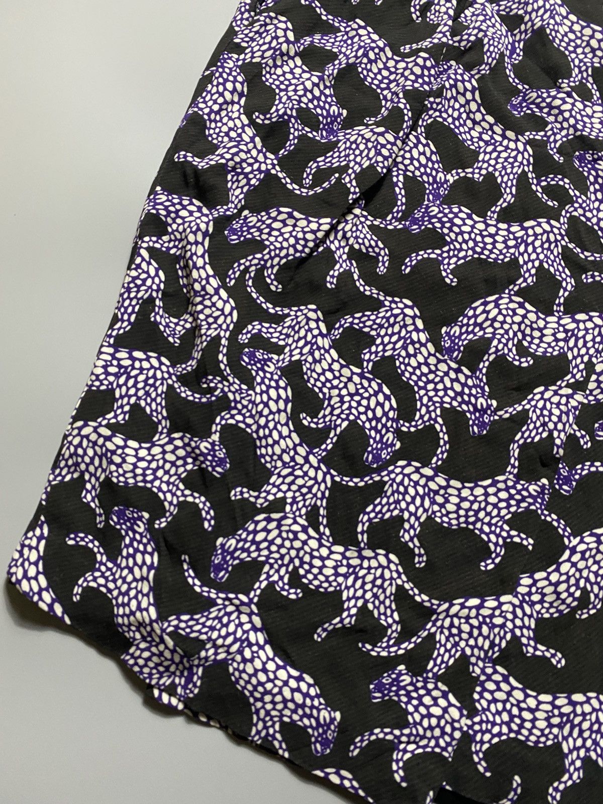 Dries Van Noten DRIES VAN NOTEN ANIMAL PRINT SKIRT Size 27" / US 4 / IT 40 - 3 Thumbnail
