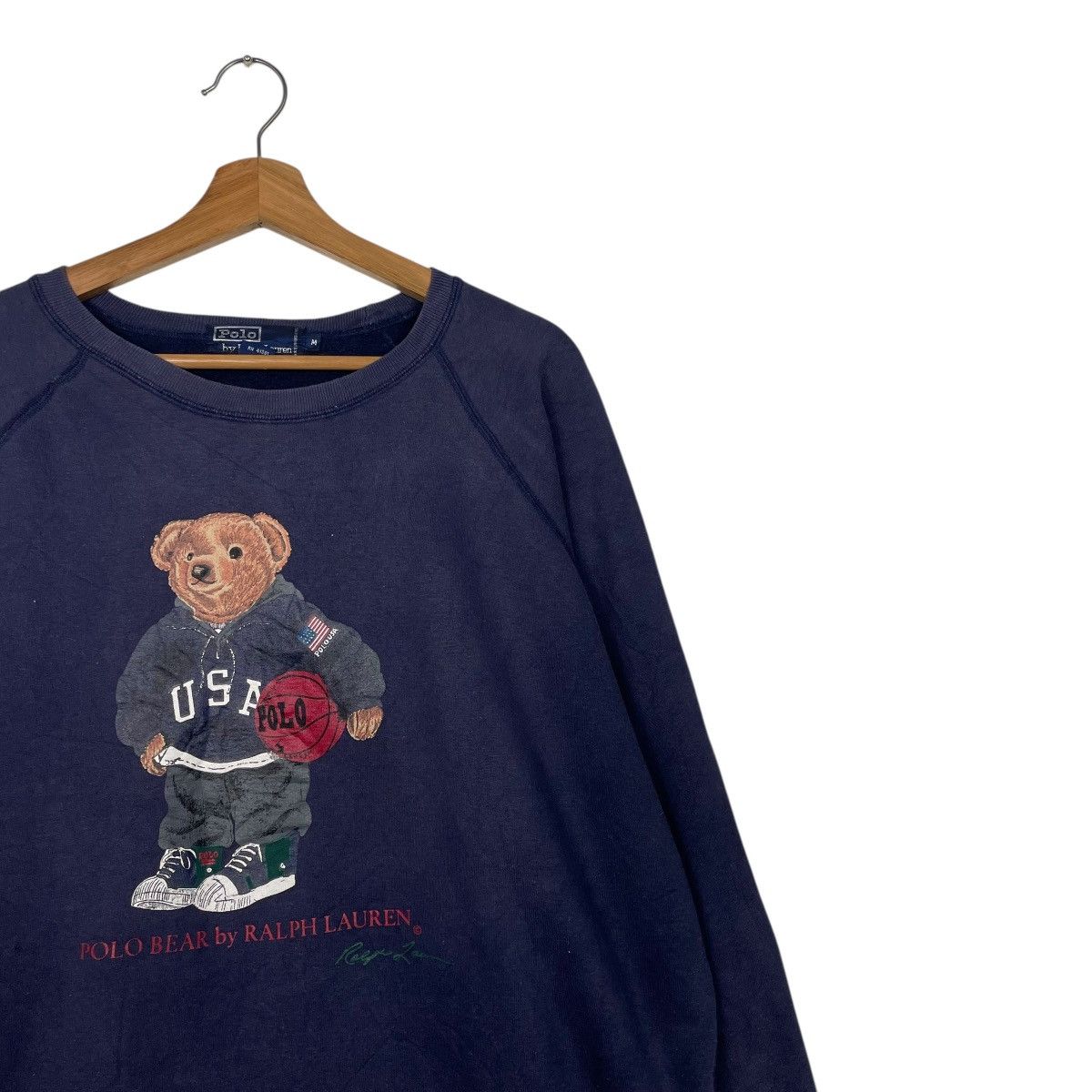 Polo Ralph Lauren Vintage Polo Bear Ralph Lauren Sweatshirt Size US M / EU 48-50 / 2 - 5 Thumbnail