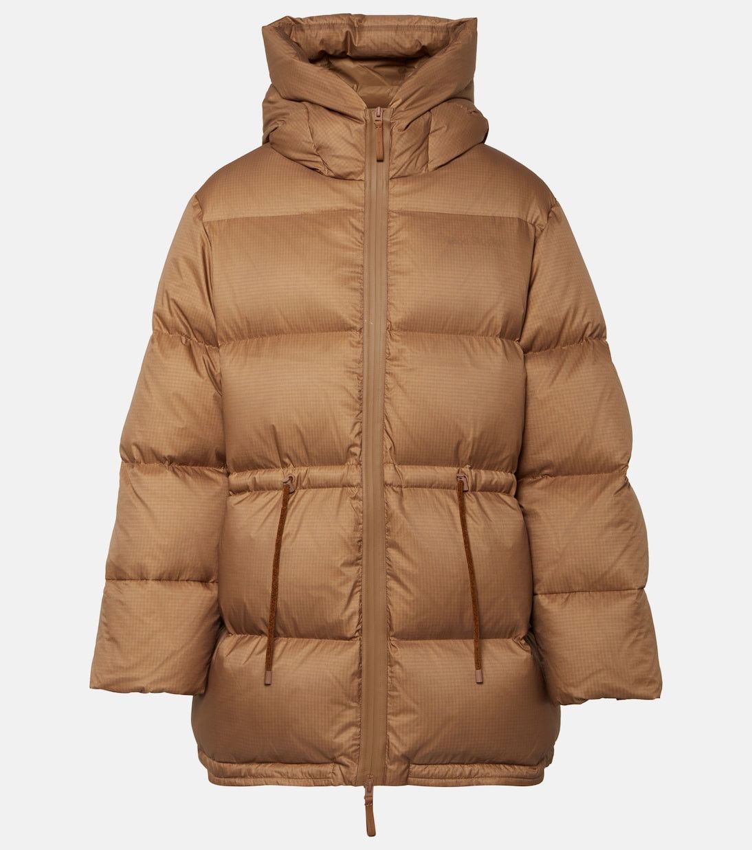 Puffer jacket in Bronze