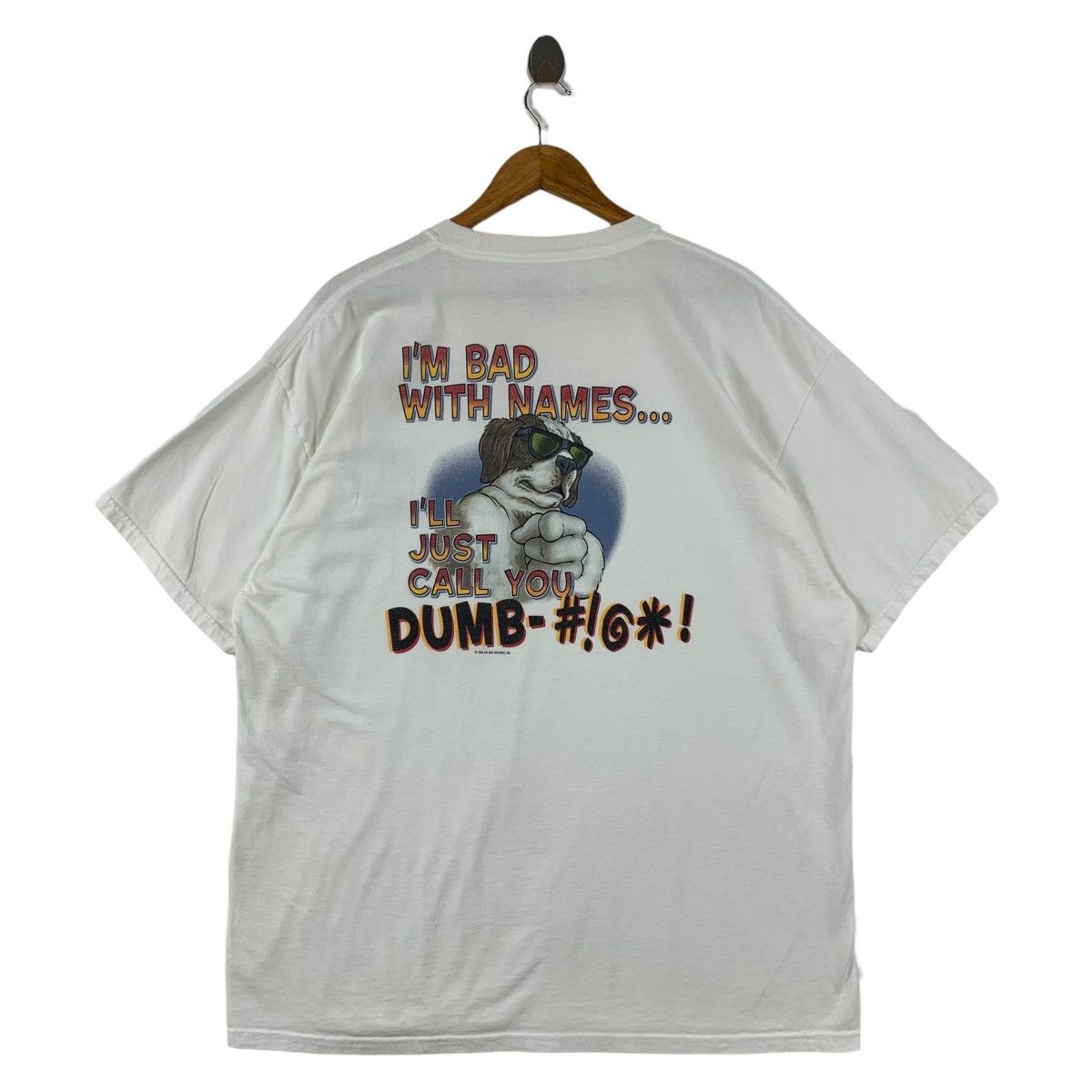 Big Dogs × Vintage Vintage BIG DOGS back hit printed tee Size US XL / EU 56 / 4 - 1 Thumbnail
