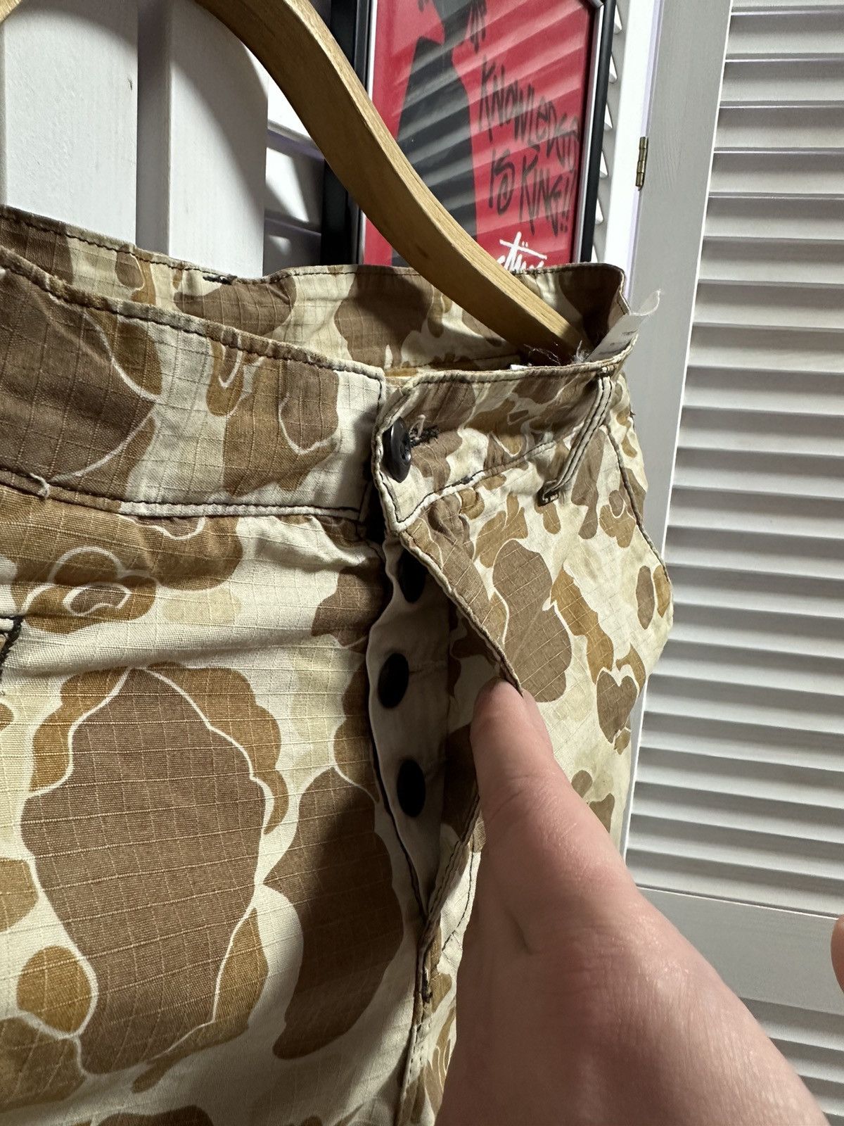 Carhartt × Realtree Vintage Carhartt Realtree Camo Carpenter Pants Grunge Skater Size US 32 / EU 48 - 7 Thumbnail