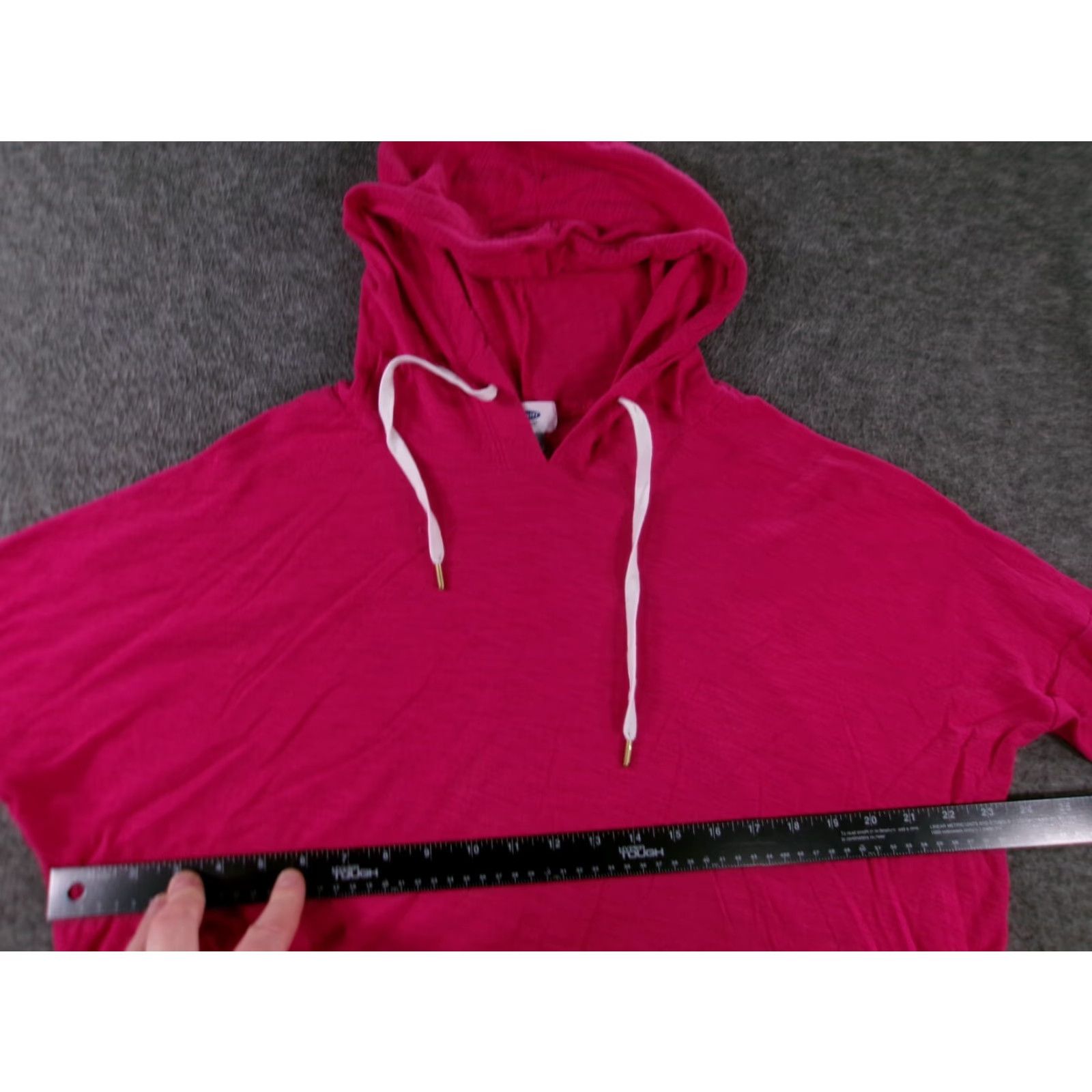 Old Navy VINTAGE Old Navy Sweatshirt Women's Pink Pullover M Lightweight Cozy 90s Classic Dolman Sleeve Size M / US 6-8 / IT 42-44 - 3 Thumbnail