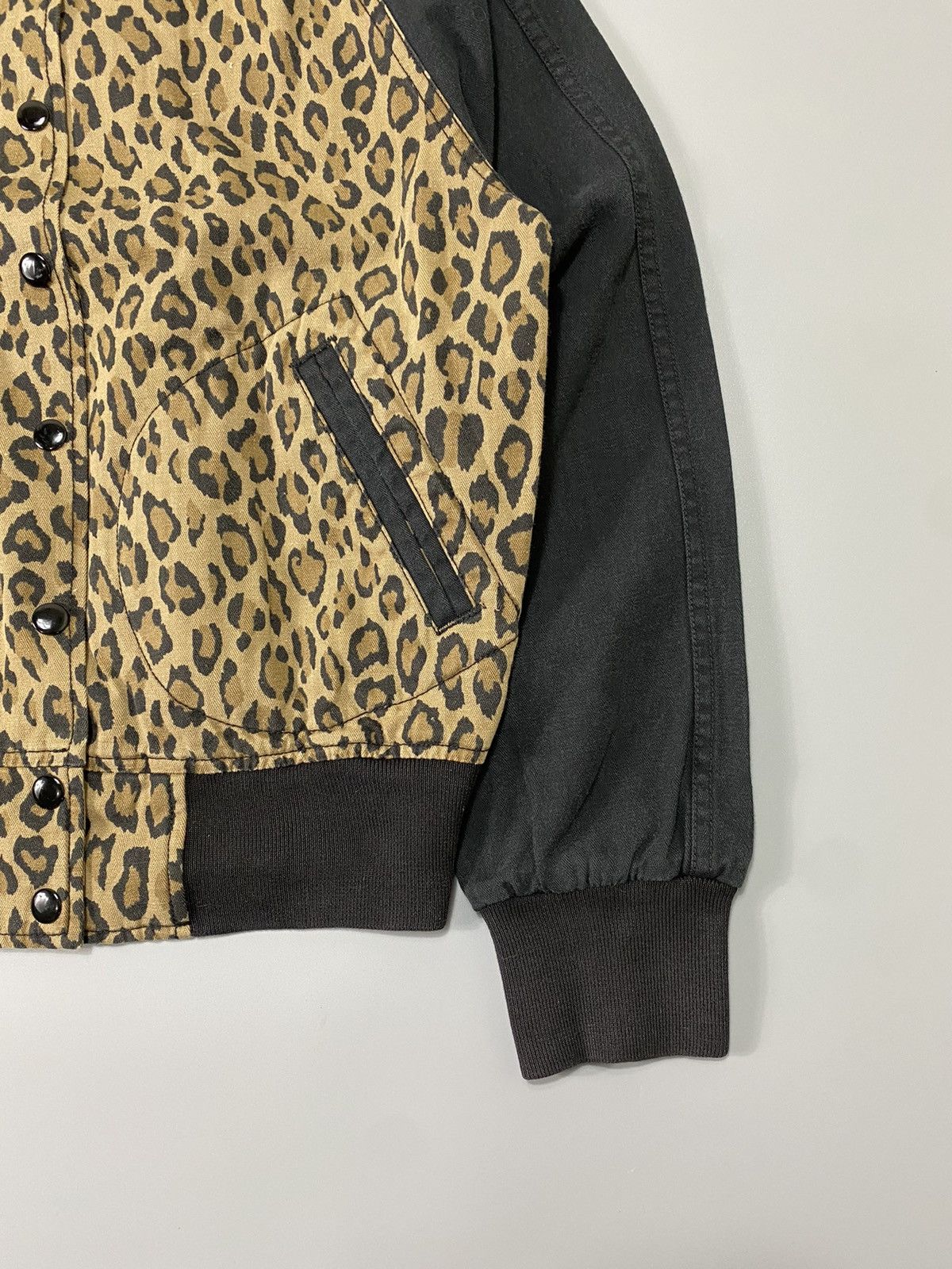 R13 Spring 2020- Leopard Print Bomber Jacket Size M / US 6-8 / IT 42-44 - 4 Thumbnail