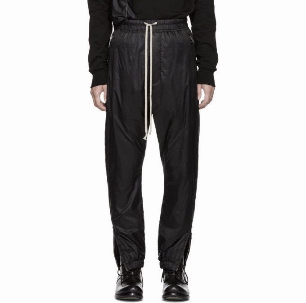 Rick Owens Rick Owens FW18 SISYPHUS Runway Zipper Nylon Track Pants Size US 32 / EU 48 - 6 Thumbnail