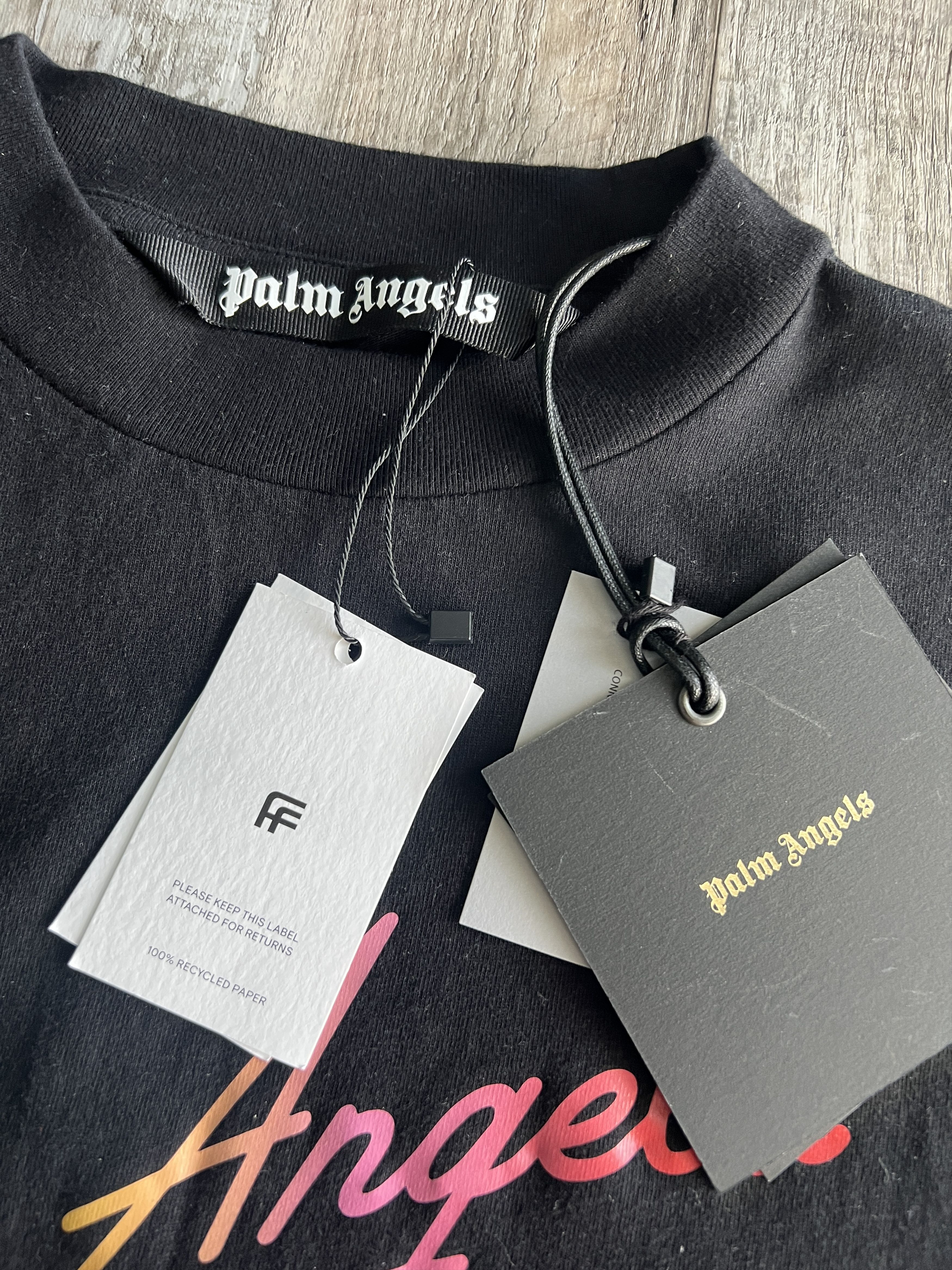 Palm Angels Palm Angels Miami Logo T-Shirt Size US M / EU 48-50 / 2 - 2 Thumbnail