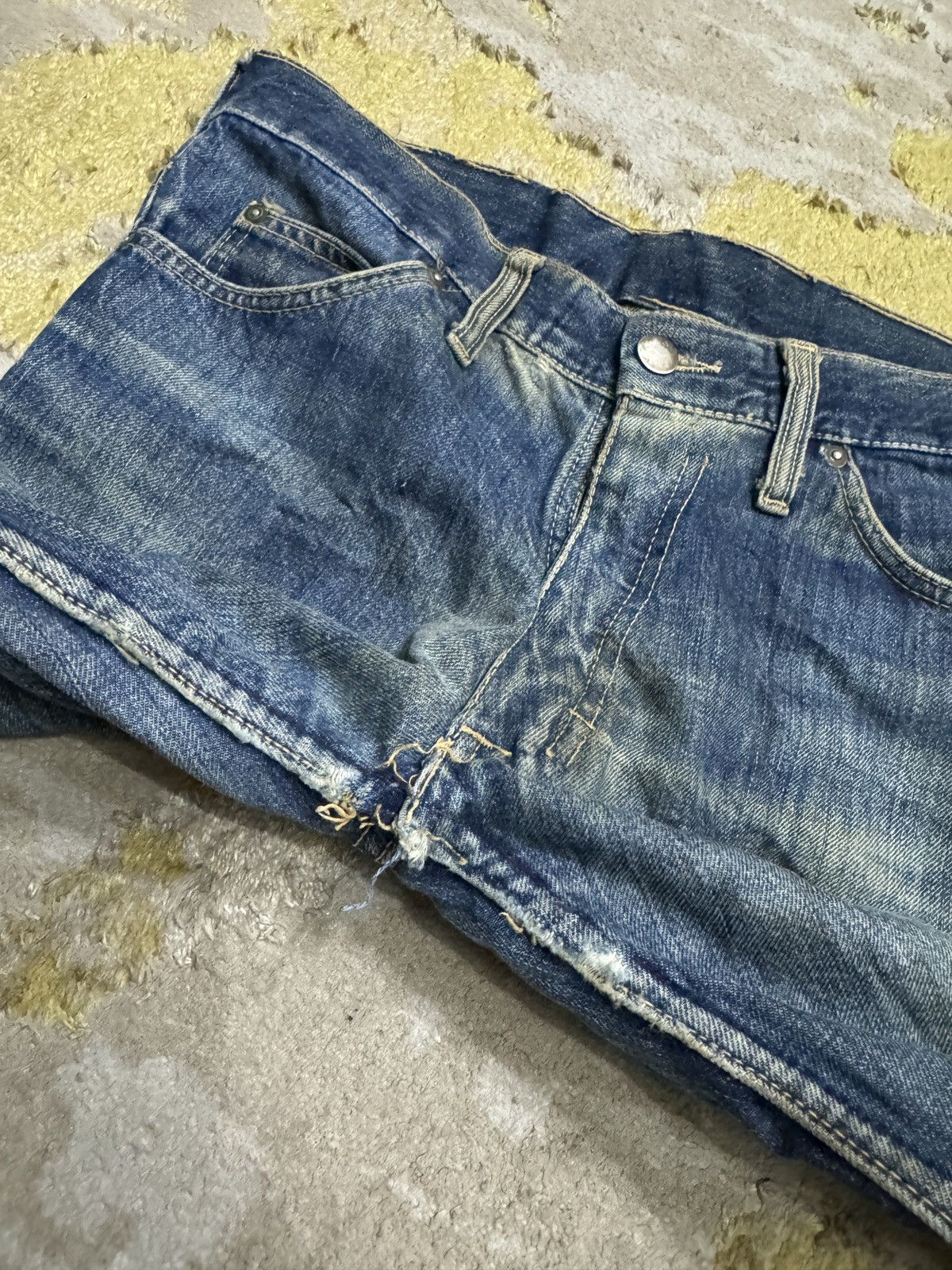Vintage VINTAGE US TOP FLARE JEANS Size US 32 / EU 48 - 2 Thumbnail