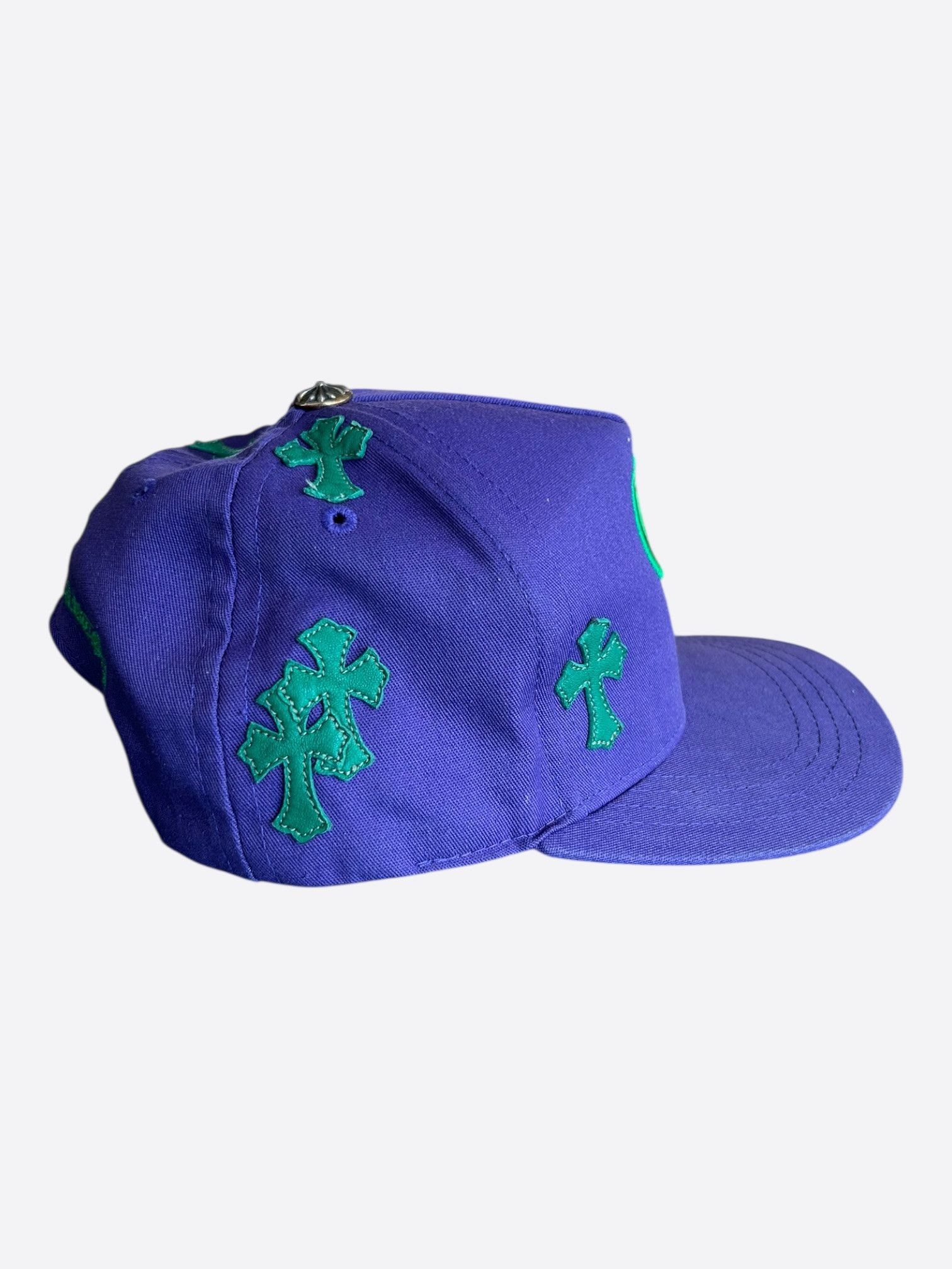Chrome Hearts Chrome Hearts Purple & Green Cross Patch Hat Size ONE SIZE - 2 Thumbnail