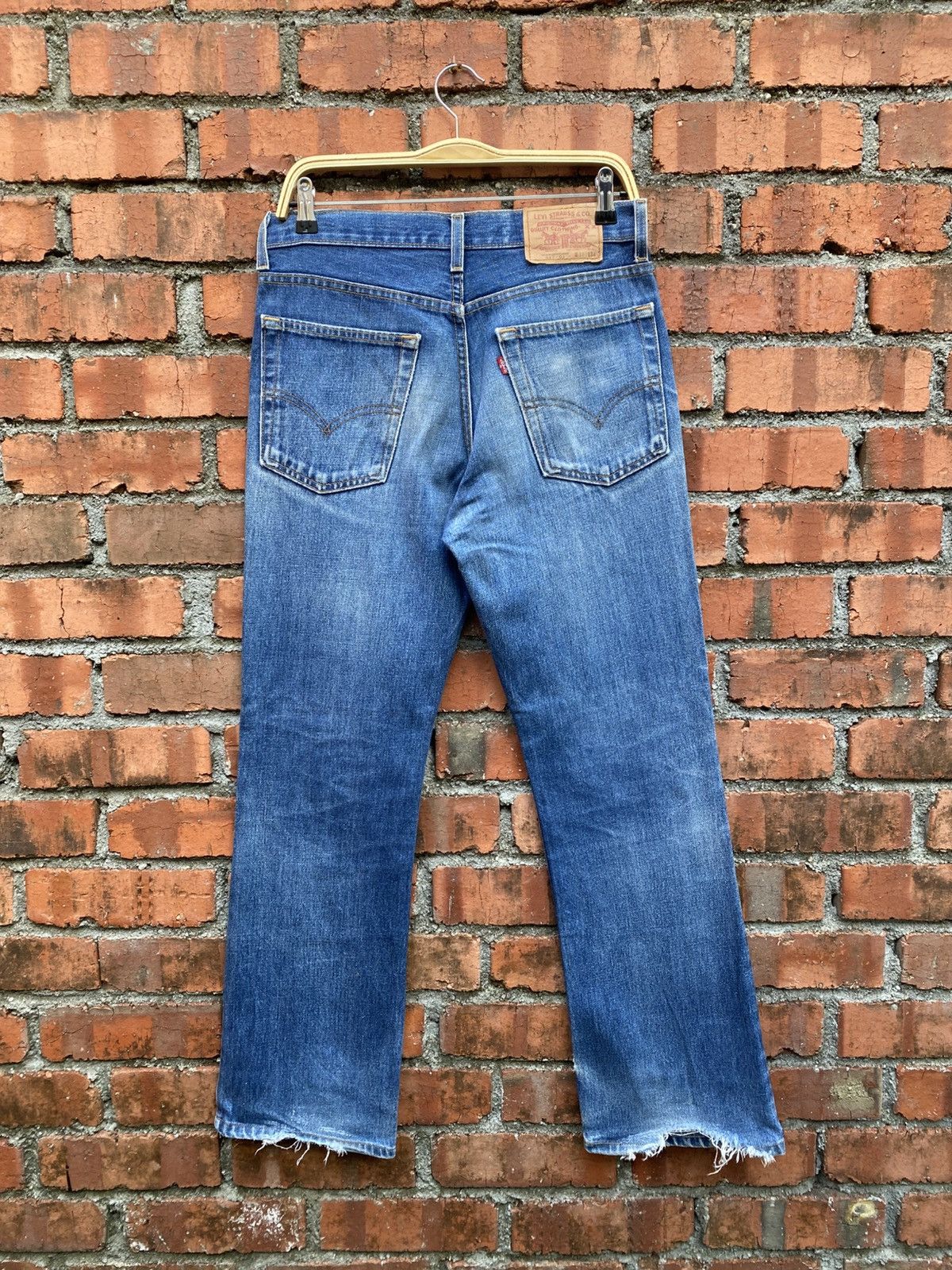 Levi's Vintage Clothing W31x30 Vintage levi's 517 flare bellbottom made in USA Size US 31 - 2 Thumbnail