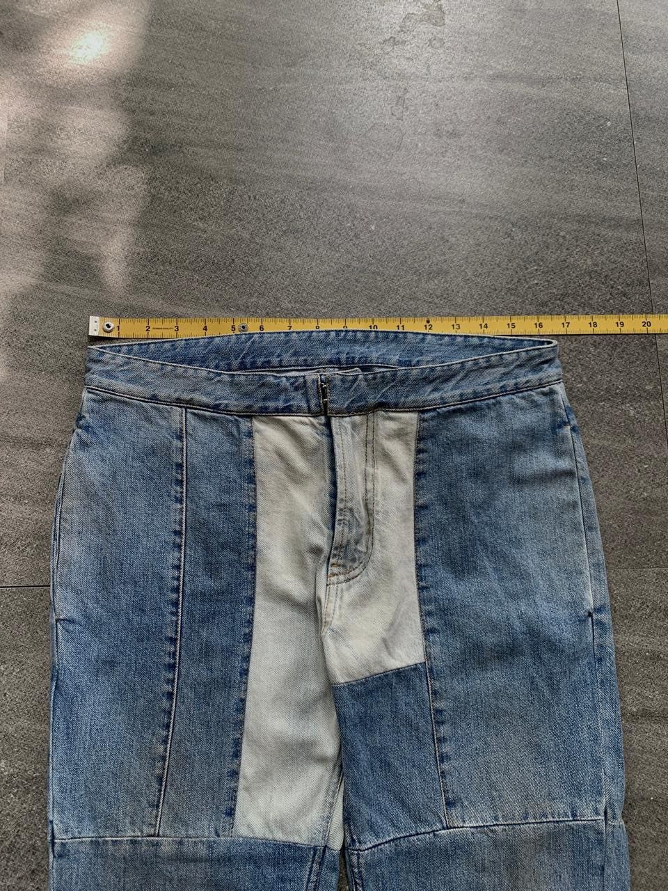 Maison Margiela FREE TAX! Patchworked Slim Denim Jeans Size US 31 - 13 Thumbnail