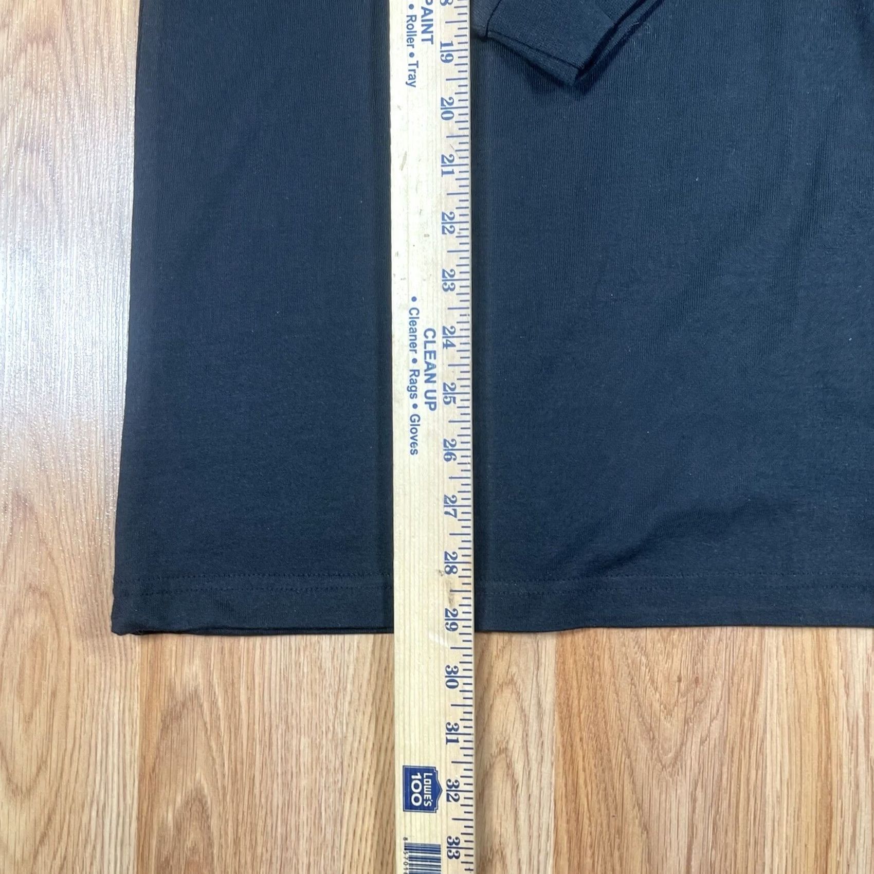 Vintage VINTAGE Mountainaire Henley Shirt Mens XL Extra Large Black Long Sleeve Cotton Blend NWT Size US XL / EU 56 / 4 - 4 Thumbnail