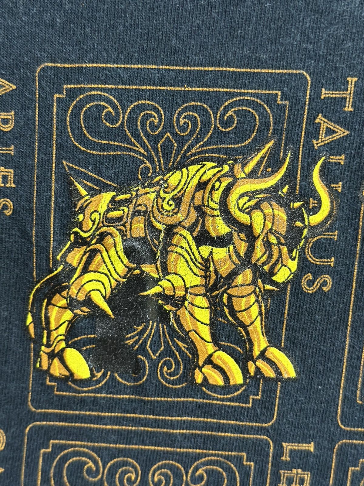 Anime Thrashed Cospa Saint Seiya Faded Tee Size US M / EU 48-50 / 2 - 9 Thumbnail