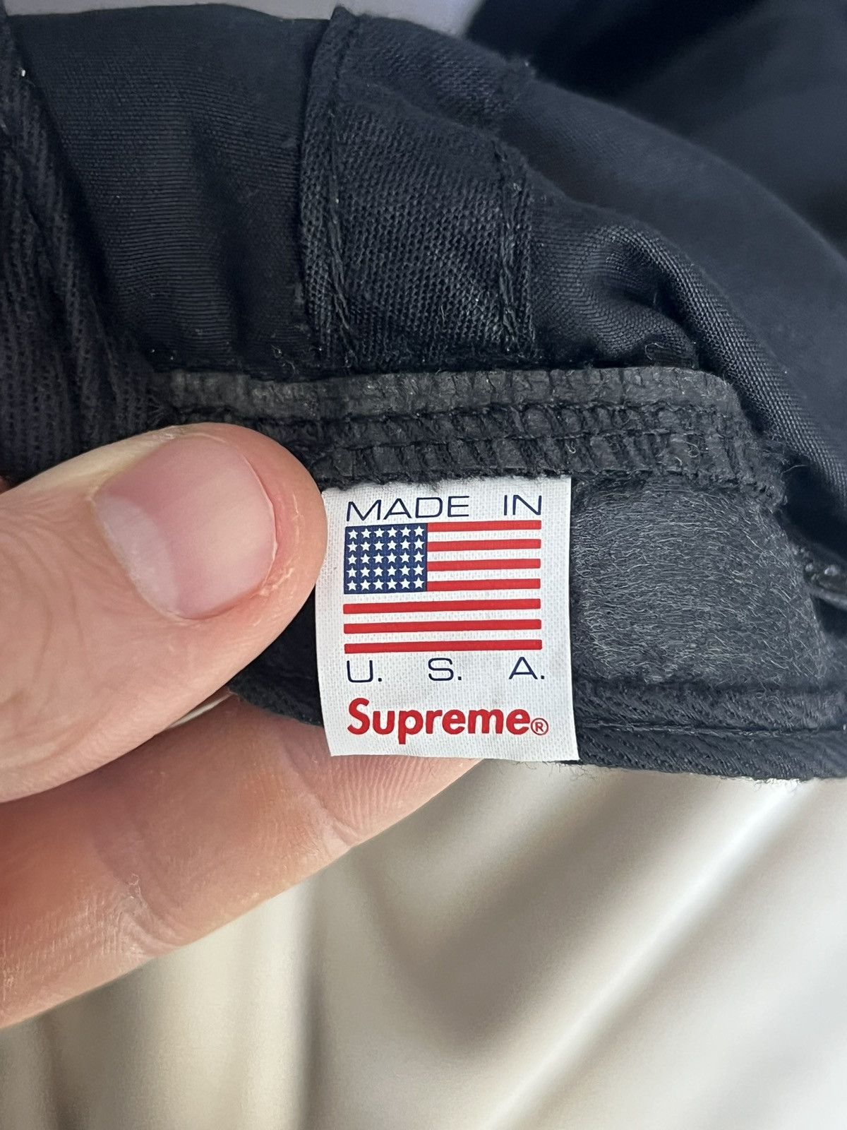 Supreme Supreme Surfstyle 5 Panel Snapback Hat Black SS2015 Size ONE SIZE - 6 Thumbnail