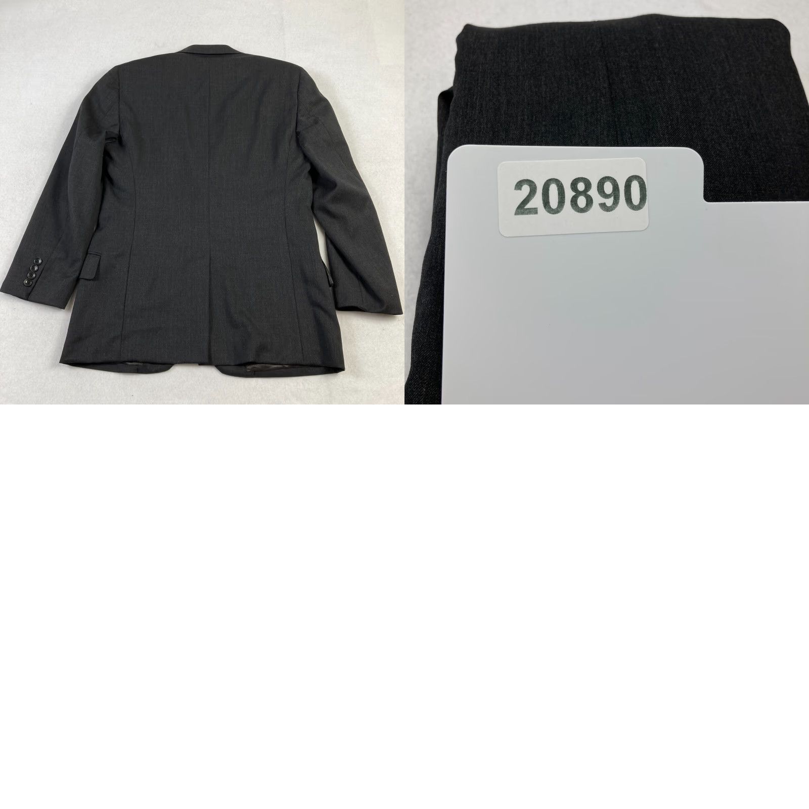 Brooks Brothers Brooks Brothers 1818 Fitzgerald Sport Coat Blazer Mens 40 Black Wool USA Made Size 40R - 10 Thumbnail