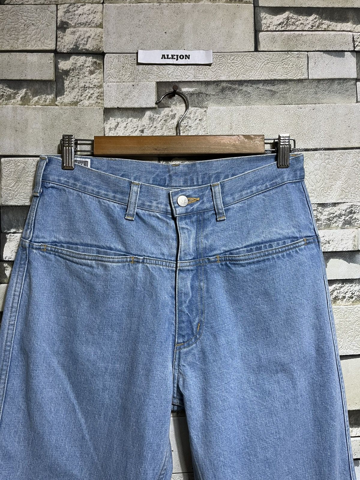 Cav Empt CAV EMPT SPLIT DESIGN WASHED DENIM PANTS Size US 30 / EU 46 - 3 Thumbnail