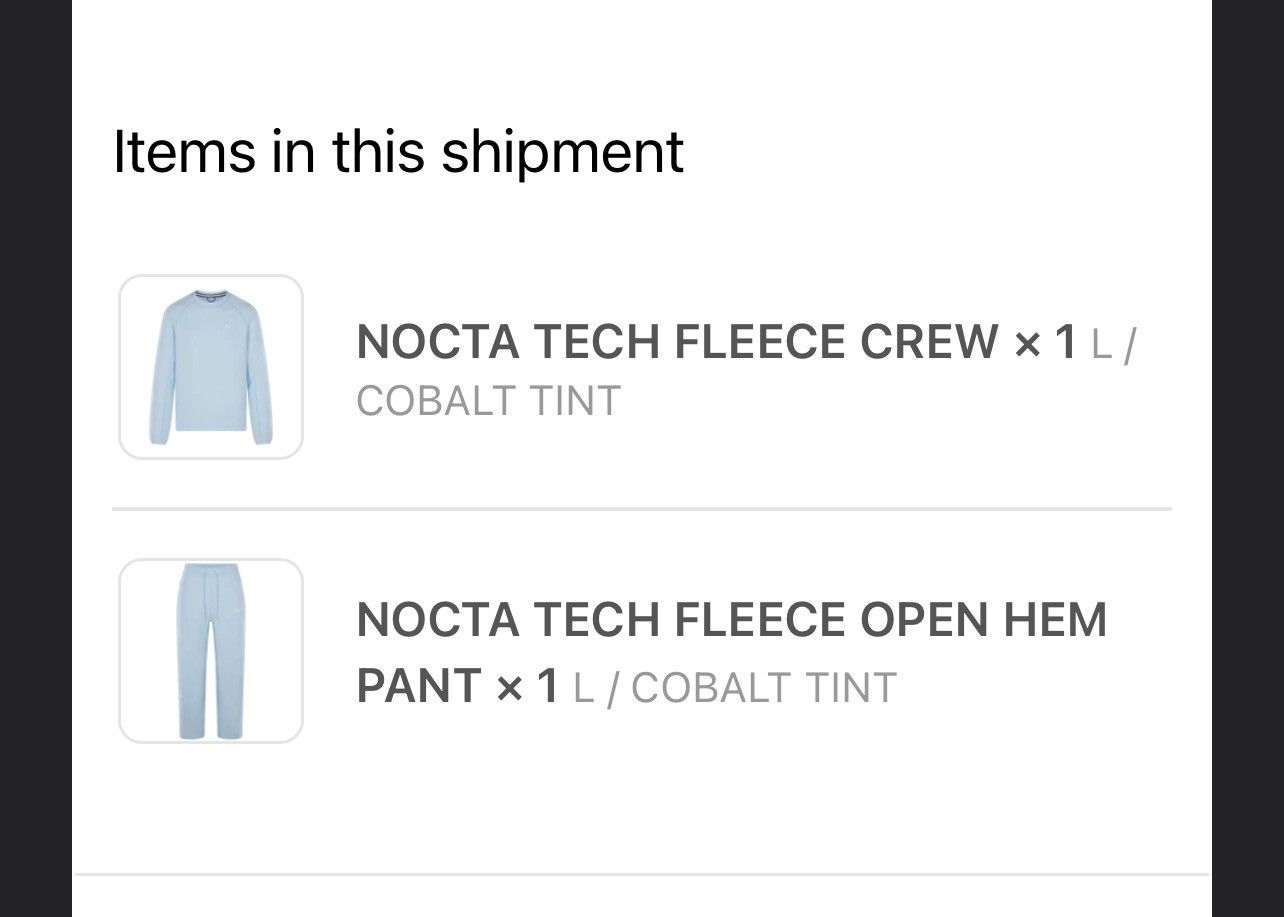 Drake × Nike Nike x NOCTA Set Large cobalt blue crewneck Size US L / EU 52-54 / 3 - 2 Thumbnail