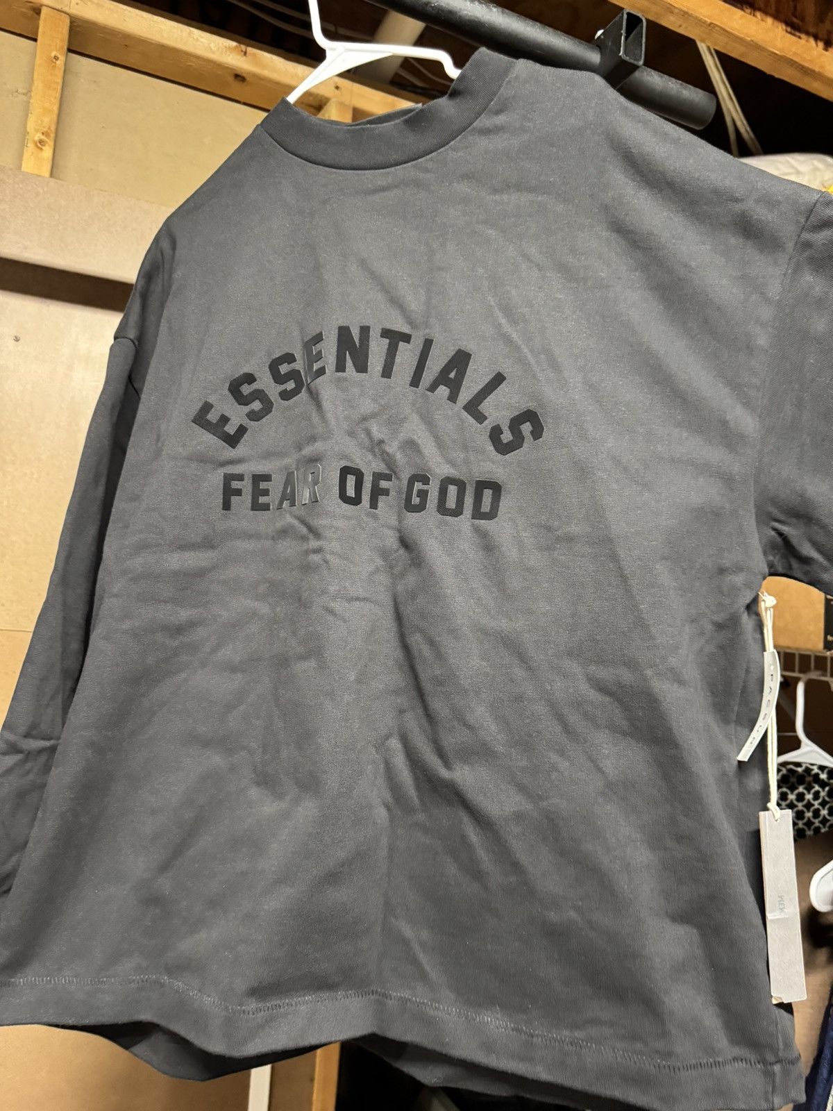Essentials × Fear of God Fear of God Essentials Black Heavy Long Sleeve T-Shirt Size US S / EU 44-46 / 1 - 4 Thumbnail