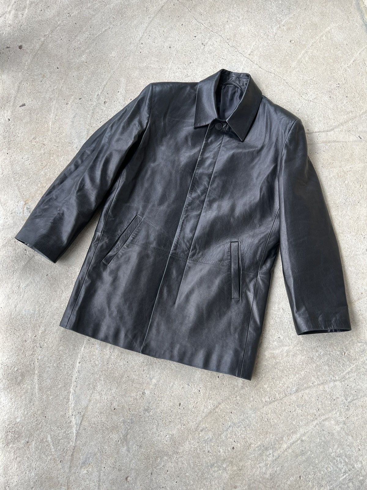 Vintage Vintage Till Kog Leather Jacket Size XL / US 12-14 / IT 48-50 - 1 Thumbnail
