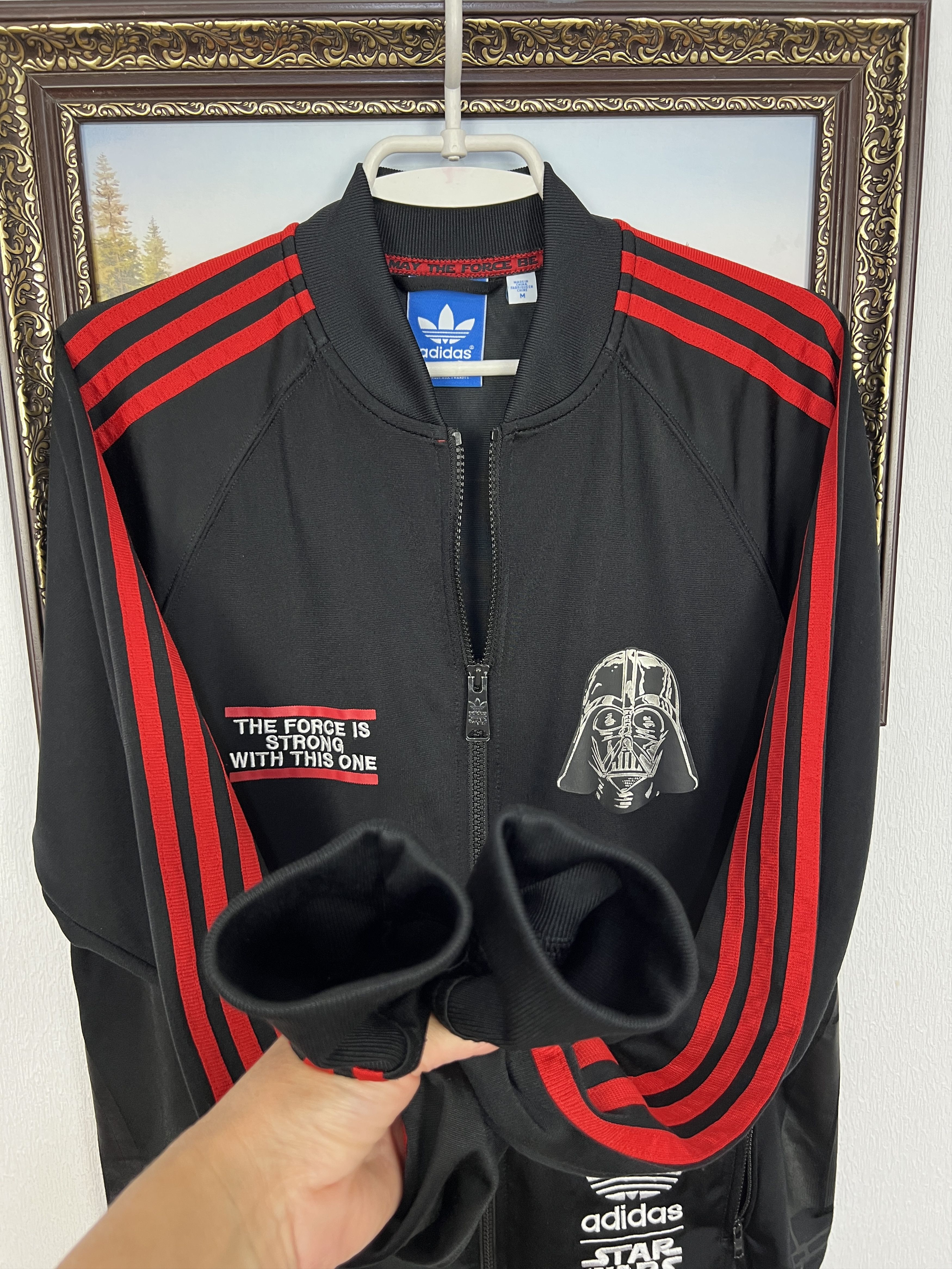 Adidas Adidas Star Wars Darth Vader Jacket Firebird Death Black Size US M / EU 48-50 / 2 - 7 Thumbnail