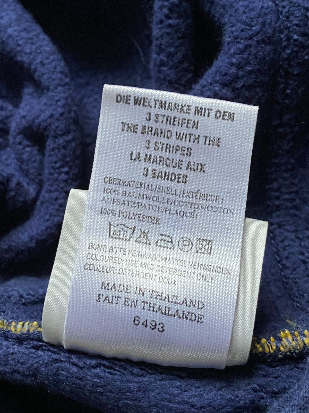 Adidas × Vintage Vintage 90s Adidas Basketball Hoodie Big logo Size US XS / EU 42 / 0 - 8 Thumbnail