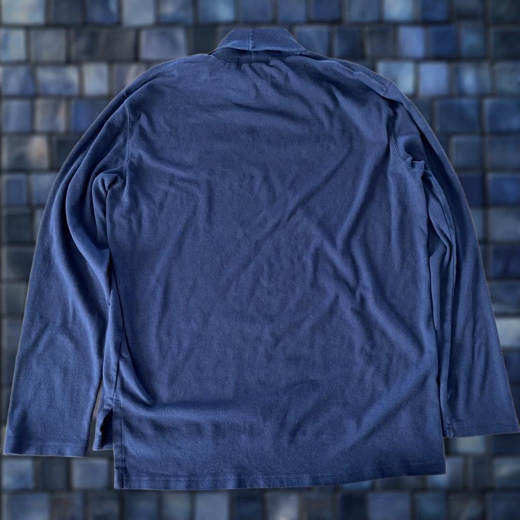 Polo Ralph Lauren VTG Polo Ralph Lauren Turtleneck Pullover Longsleeve Sweatshirt Mens Large Navy Blue 90s Classic USA Polo Ralph Lauren Sweater Men L Knit Cotton Size US L / EU 52-54 / 3 - 1 Thumbnail