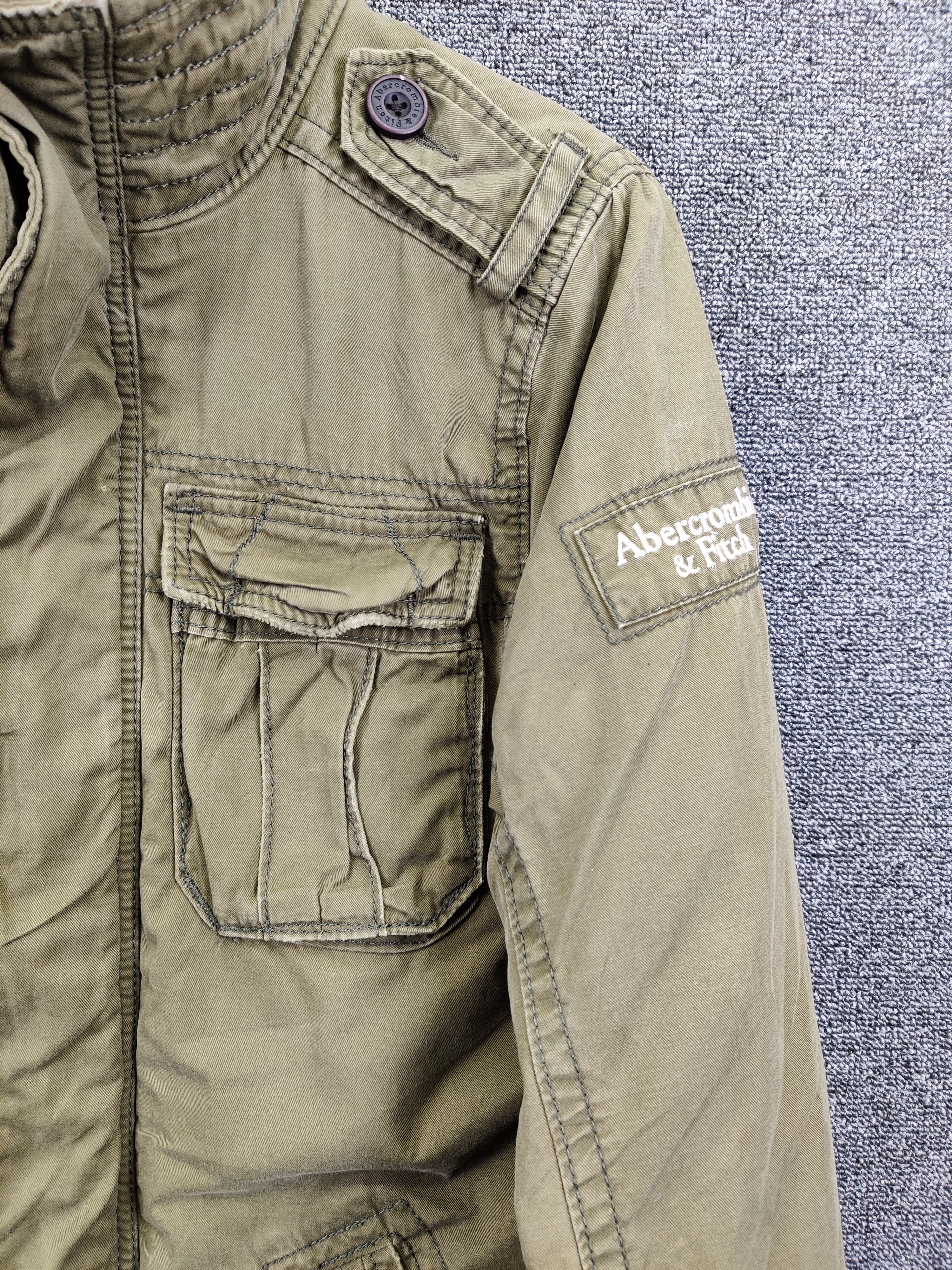 Abercrombie & Fitch Abercrombie & Fitch Sentinel Core Military Jacket Olive Size US S / EU 44-46 / 1 - 5 Thumbnail
