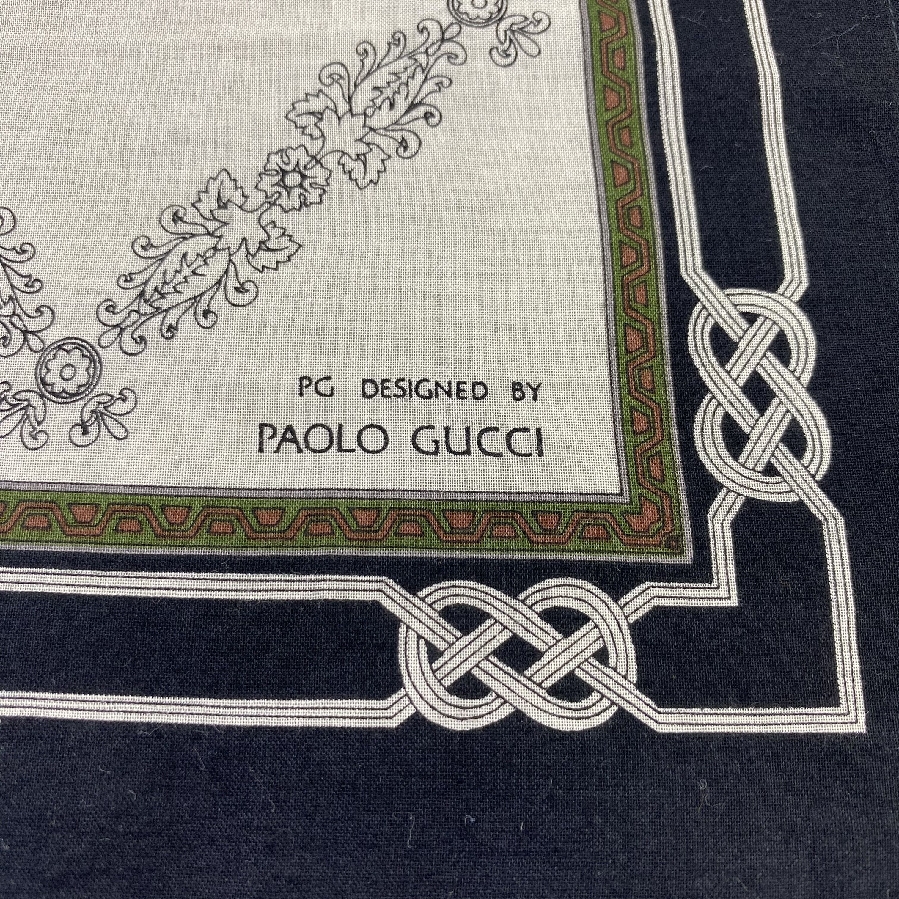 Paolo Gucci Paolo Gucci Handkerchief / Bandana / Neckerchief-B706 Size ONE SIZE - 5 Thumbnail