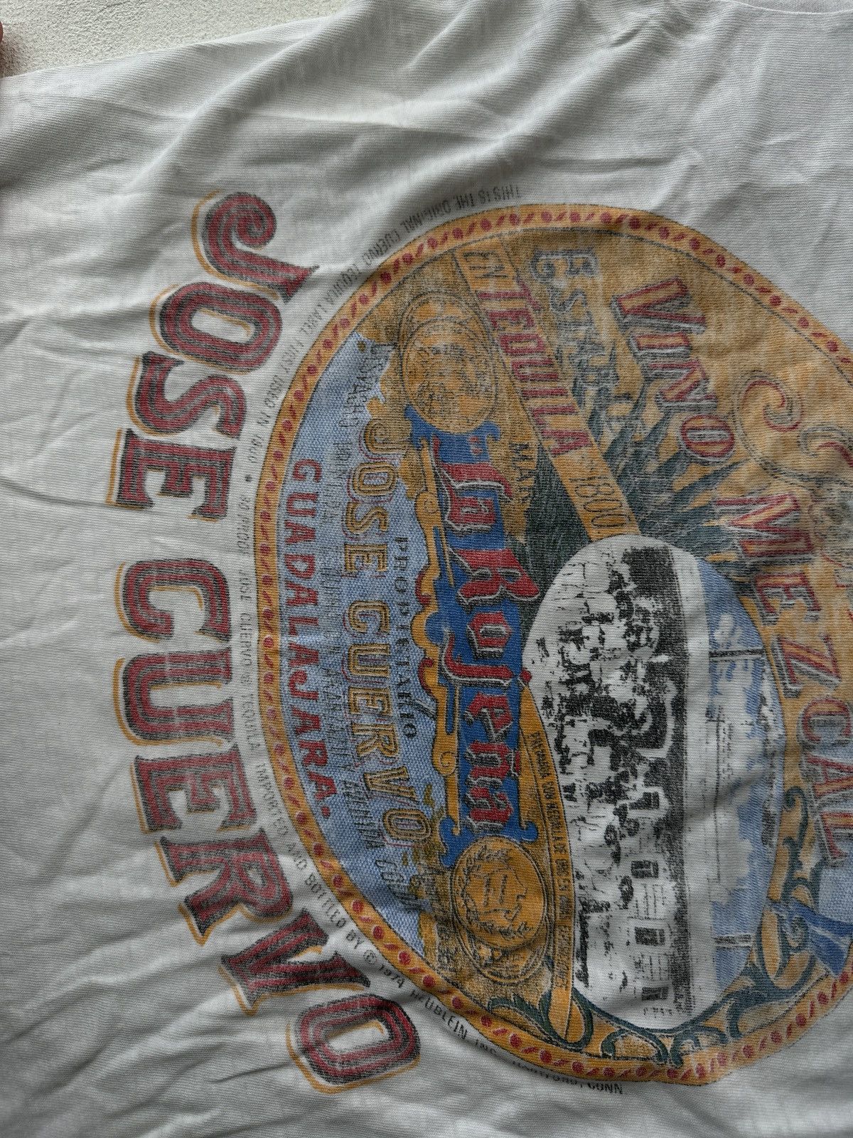 Vintage 🚨 La rojena jose guervo tequila 1974 FIRST TEQUILAS FABRIC Size US S / EU 44-46 / 1 - 11 Thumbnail