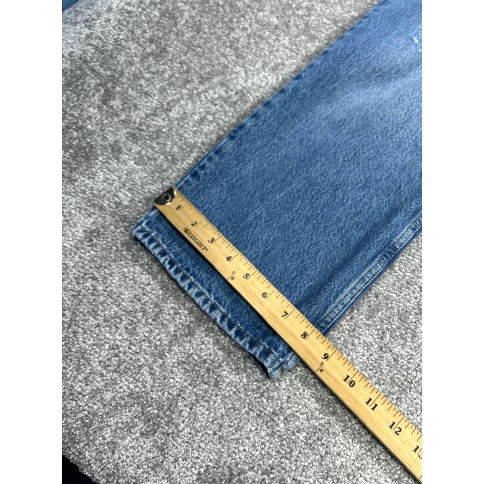 Urban Outfitters VINTAGE Urban Outfitters Jeans Womens 27 High Rise Straight Light Wash Denim Boyfriend Style Size 27" / US 4 / IT 40 - 3 Thumbnail