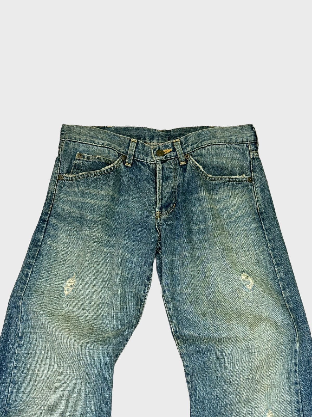 Vintage VINTAGE MATERIAL BOY DISTRESSED DAICOCK DENIM JEANS Size US 30 / EU 46 - 3 Thumbnail