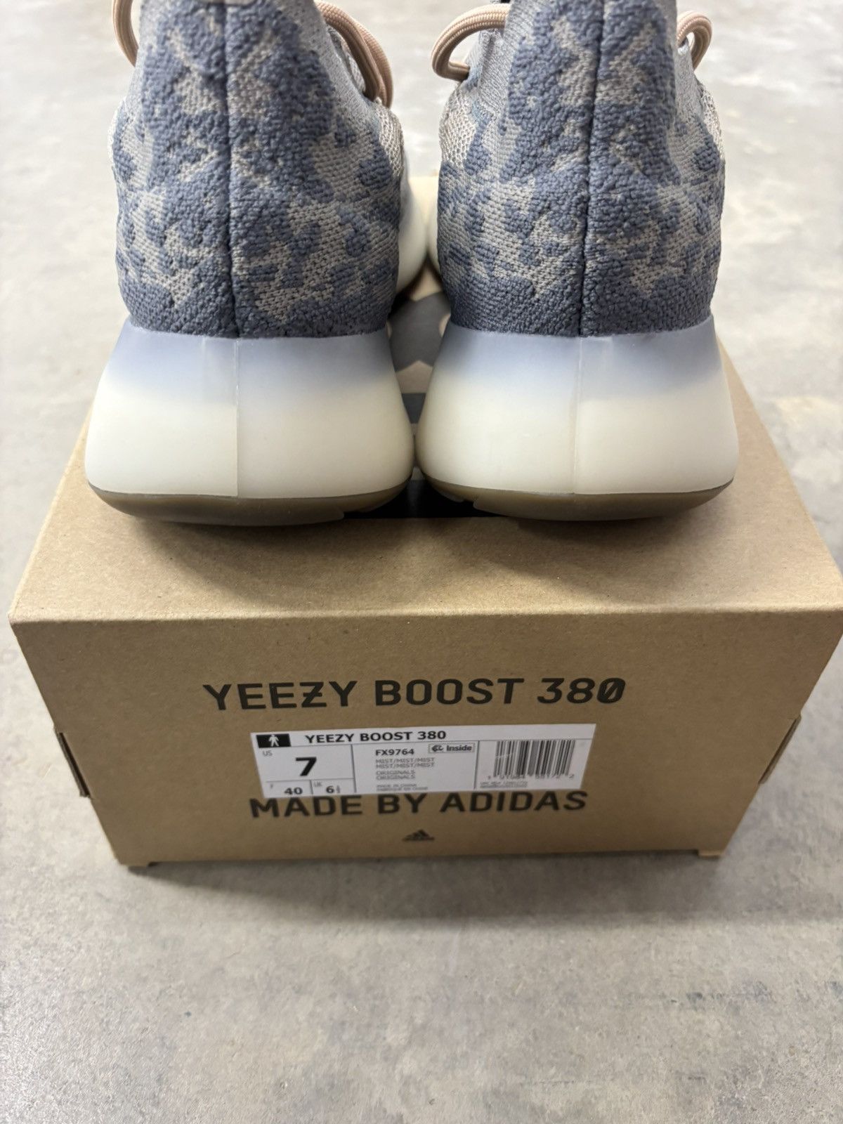 Adidas × Yeezy YEEZY BOOST 380 “MIST” Size US 7 / EU 40 - 4 Thumbnail