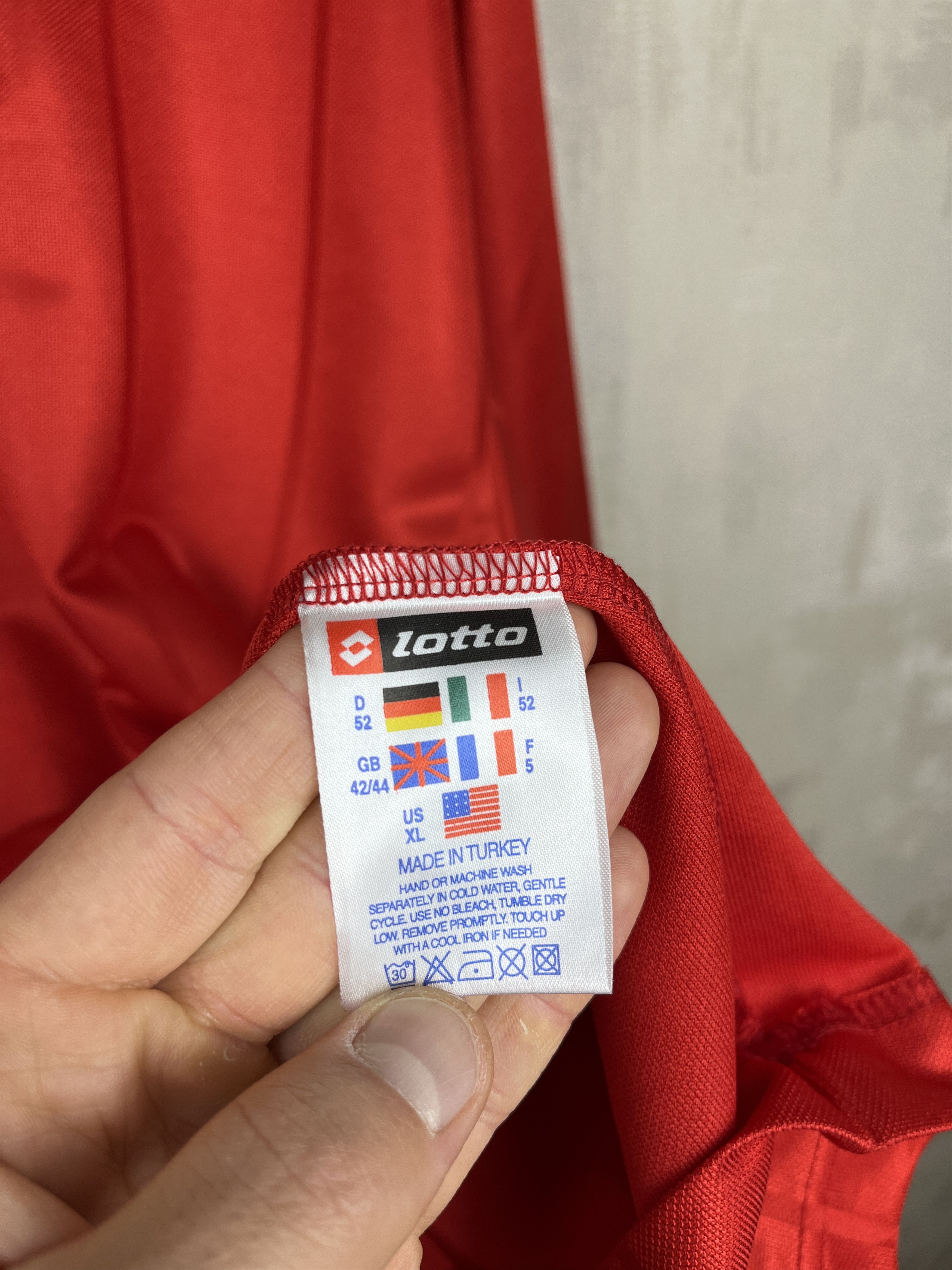 Lotto Sport Lotto Long Sleeve Soccer Football Jersey Size US XL / EU 56 / 4 - 8 Thumbnail