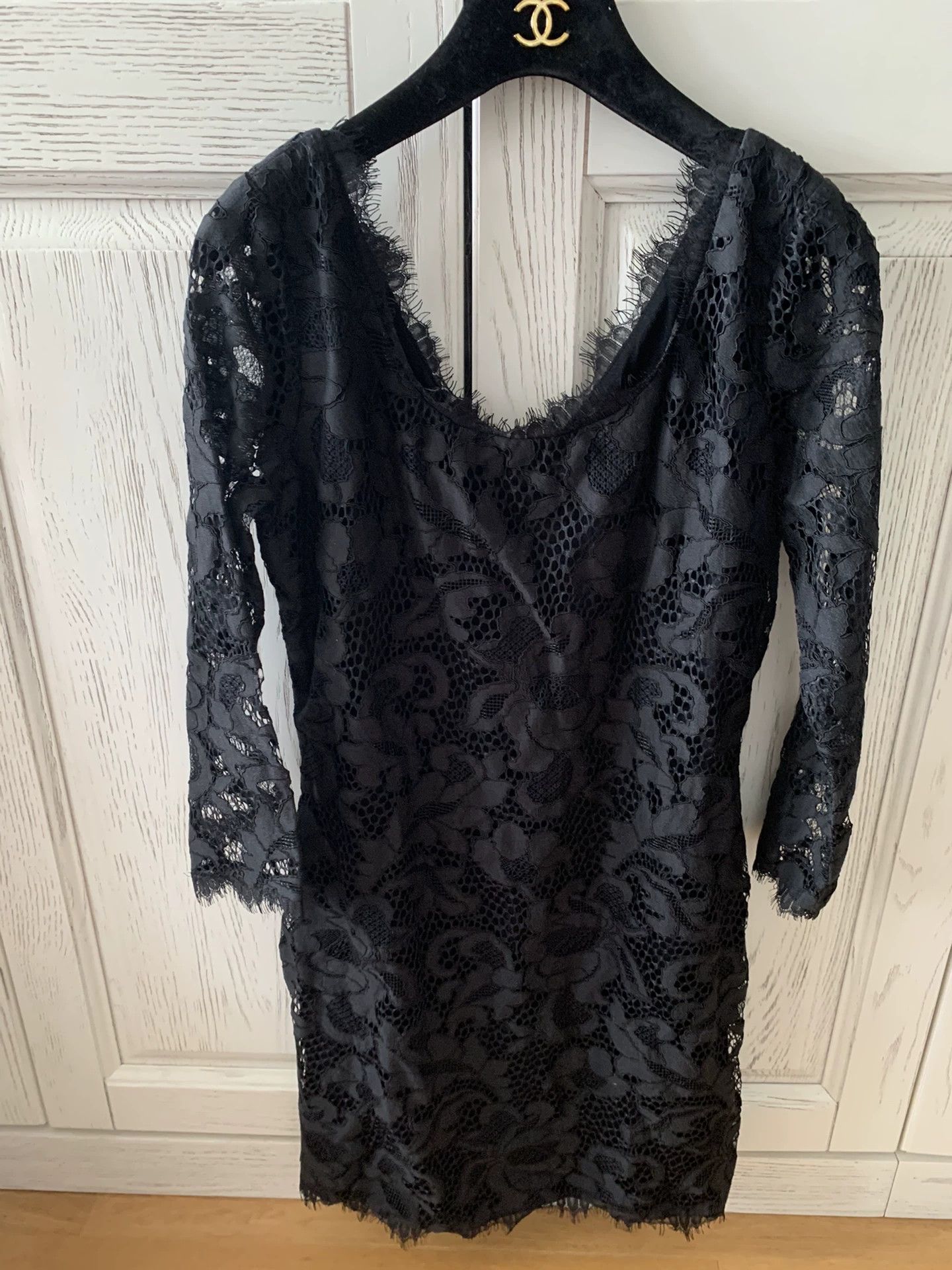 Diane von Furstenberg DVF Lace Dress Size 4 Size XL / US 12-14 / IT 48-50 - 1 Thumbnail