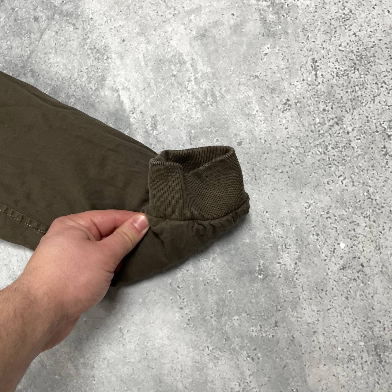 Allsaints Allsaints Nicks Double Zip Bomber Jacket Khaki Size XS Size US XS / EU 42 / 0 - 10 Thumbnail