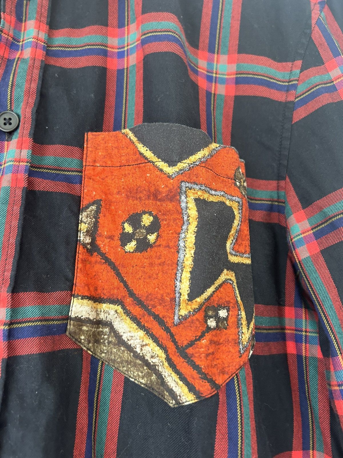 Givenchy Plaid Button-Up Shirt Size US S / EU 44-46 / 1 - 3 Thumbnail