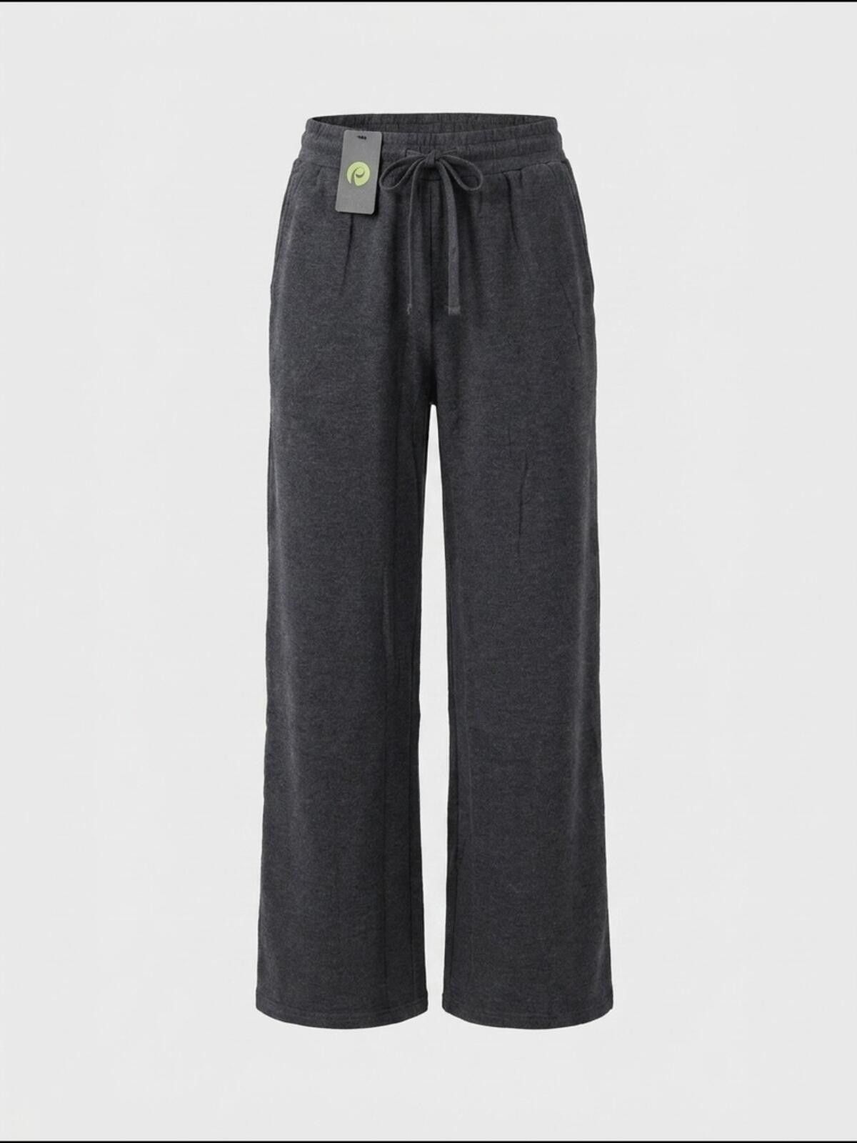 Other Relaxed Wide-Leg Lounge Pants in Charcoal Size 32" / US 10 / IT 46 - 1 Thumbnail