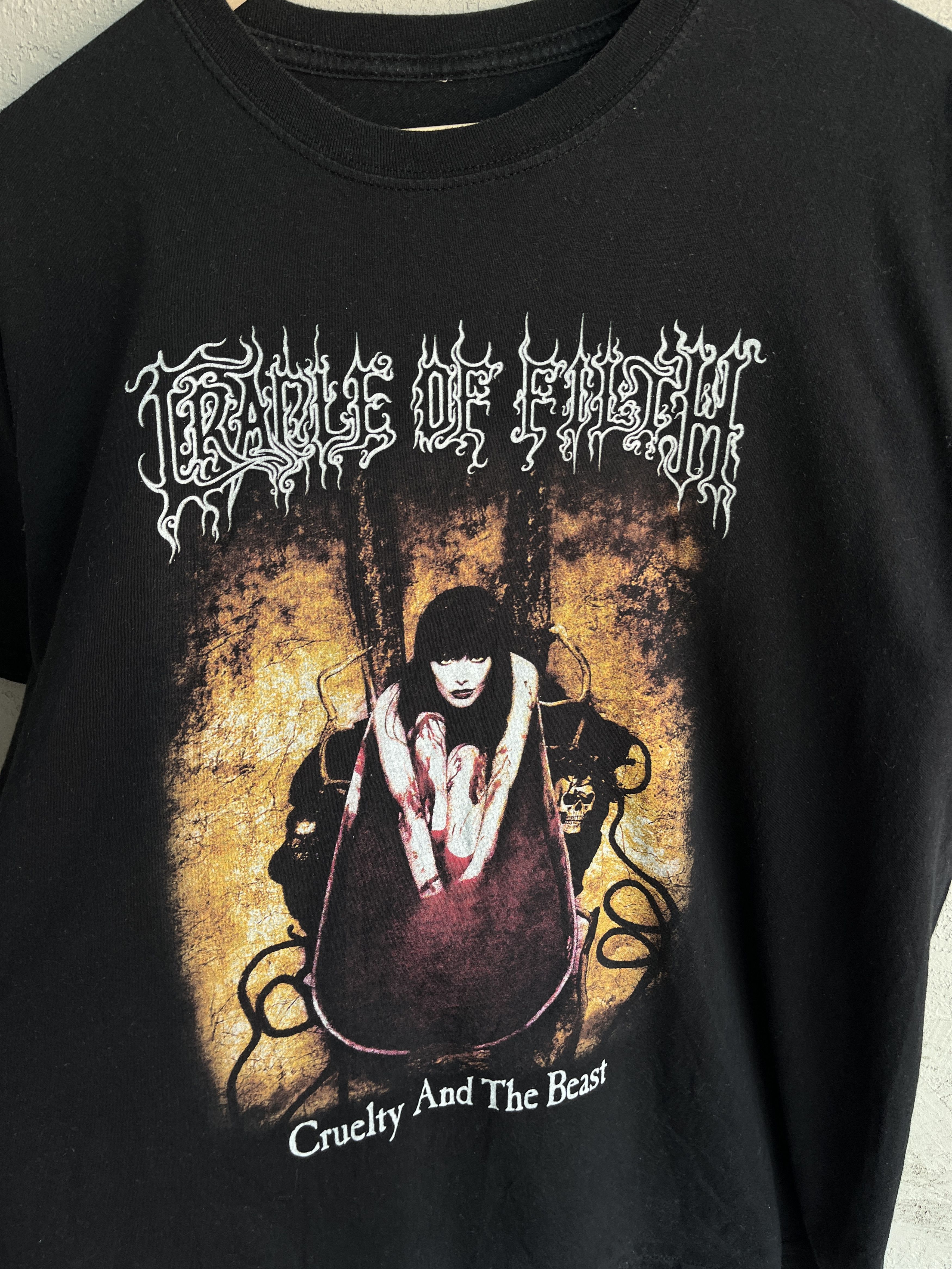 Band Tees × Vintage Vintage Cradle of Filth cruelty and the beast Metal T Shirt Size US XL / EU 56 / 4 - 3 Thumbnail