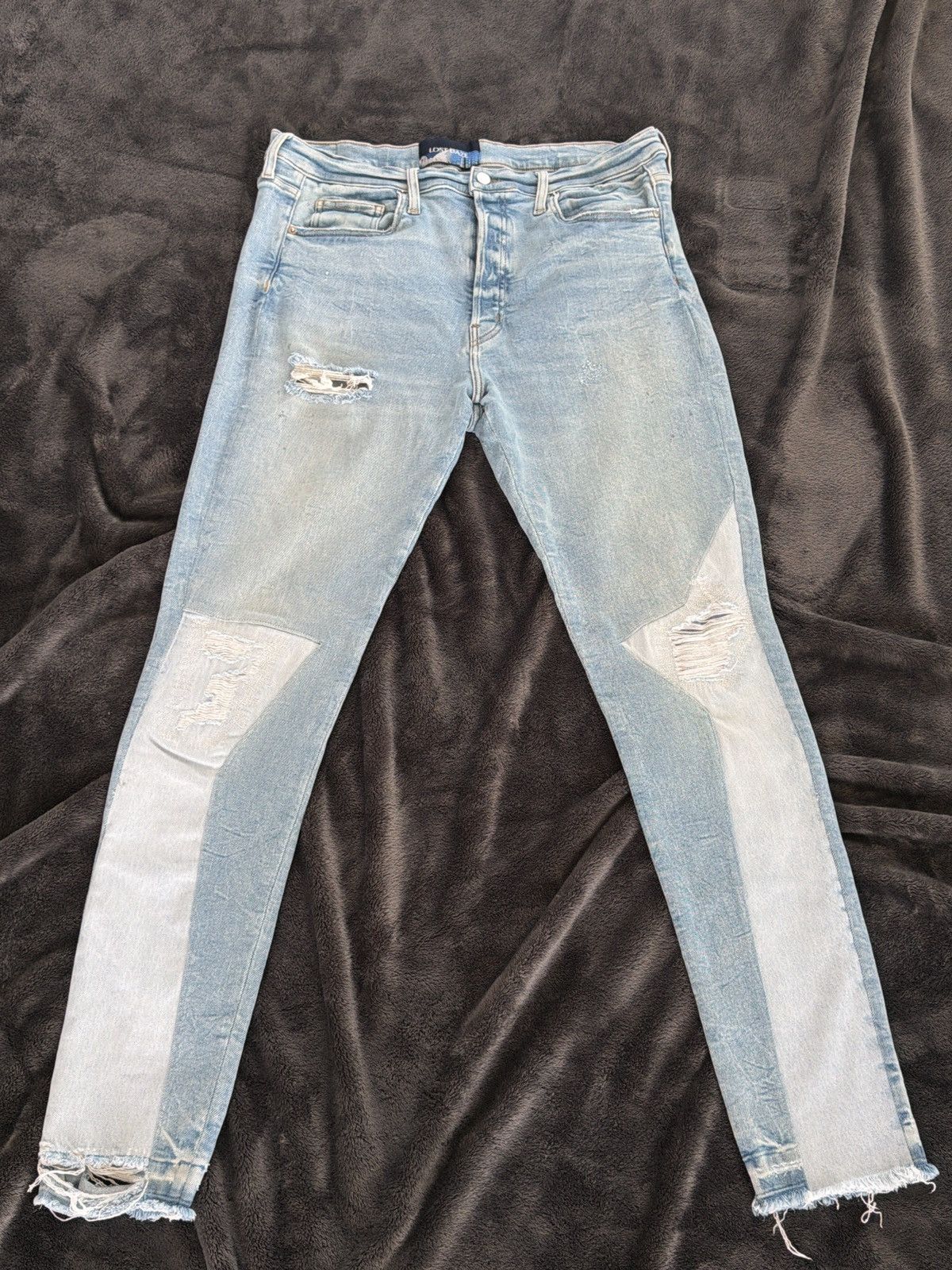 Lost Daze Lost Daze distressed jeans Size US 34 / EU 50 - 1 Thumbnail