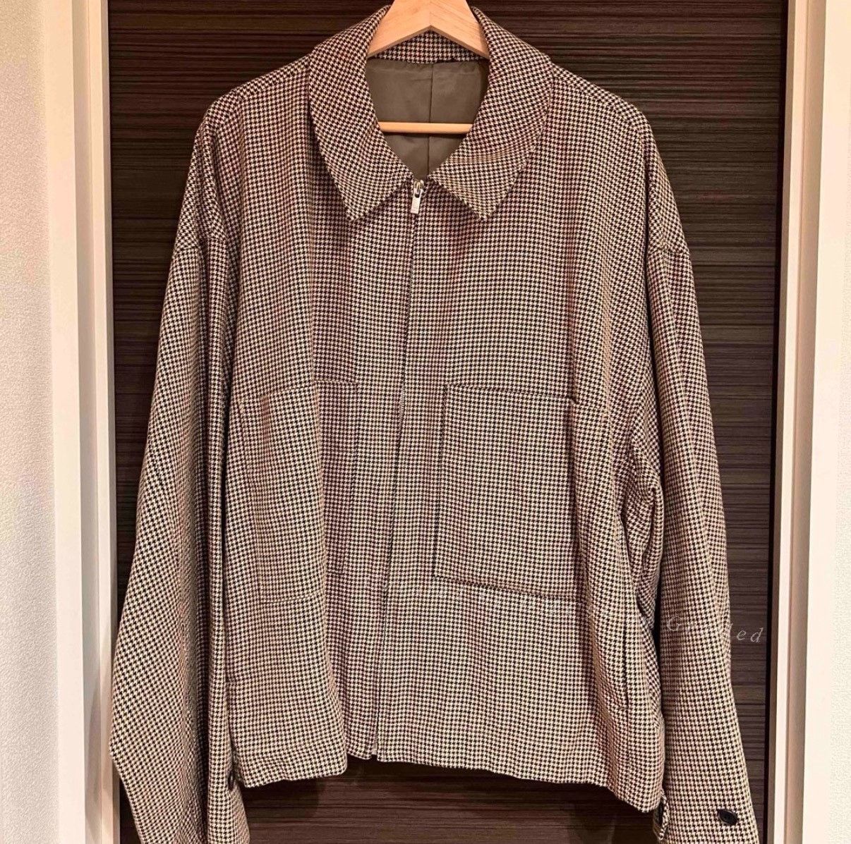 Stein Oversized zip shirt jacket (fits xl) | Grailed