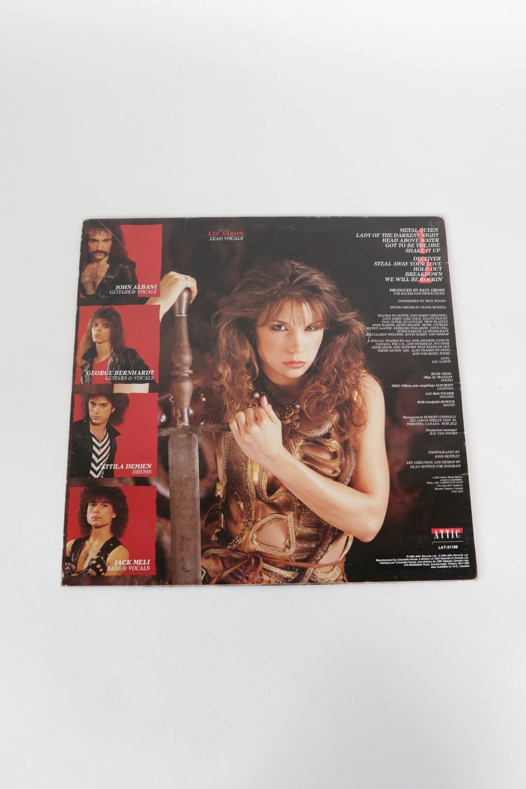 Other 84' Attic Records Lee Aaron Metal Queen Vinyl Size ONE SIZE - 2 Thumbnail
