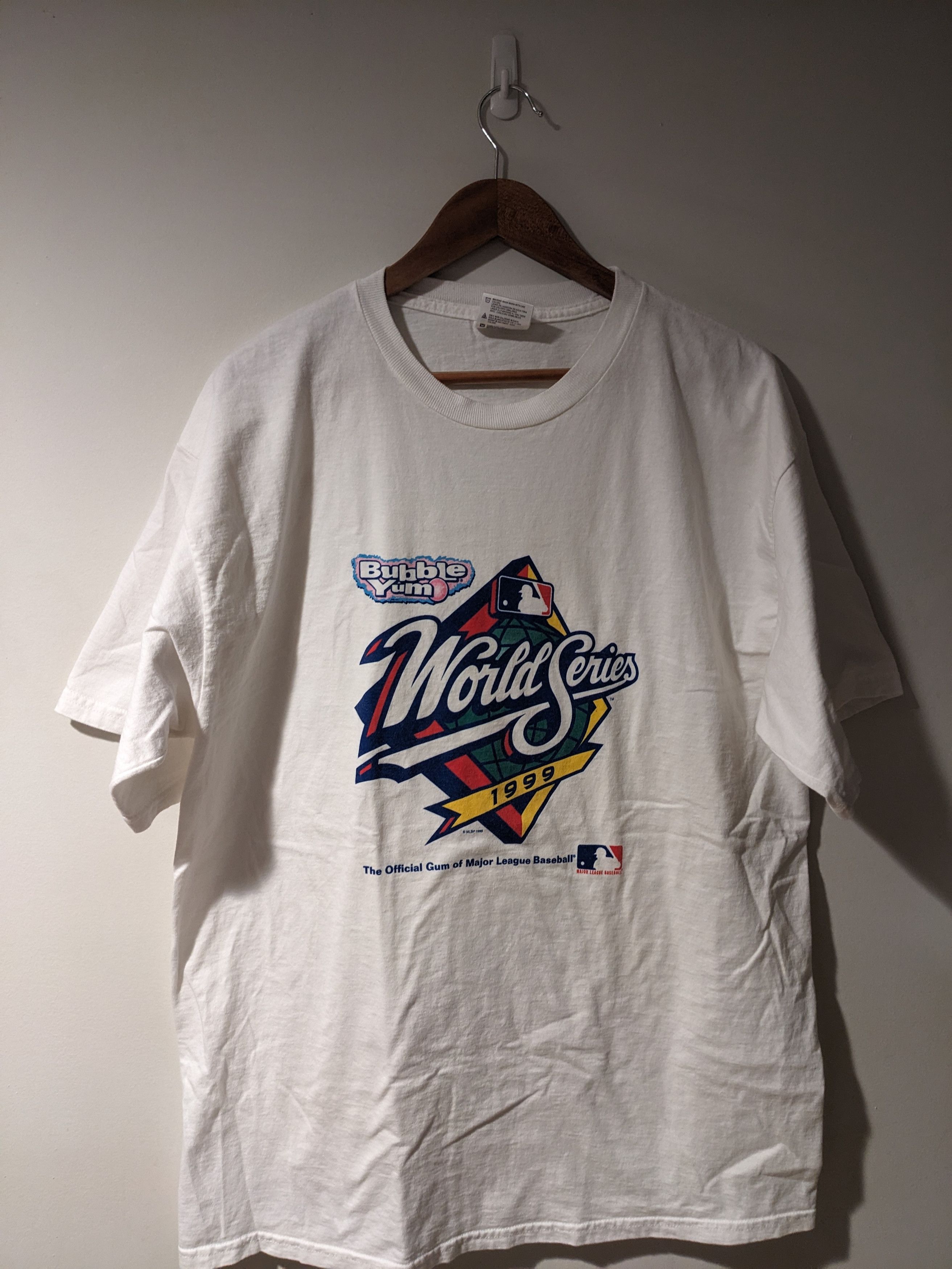MLB × Vintage Vintage 1999 New York Yankees World Series MLB T-Shirt Size US XL / EU 56 / 4 - 1 Thumbnail