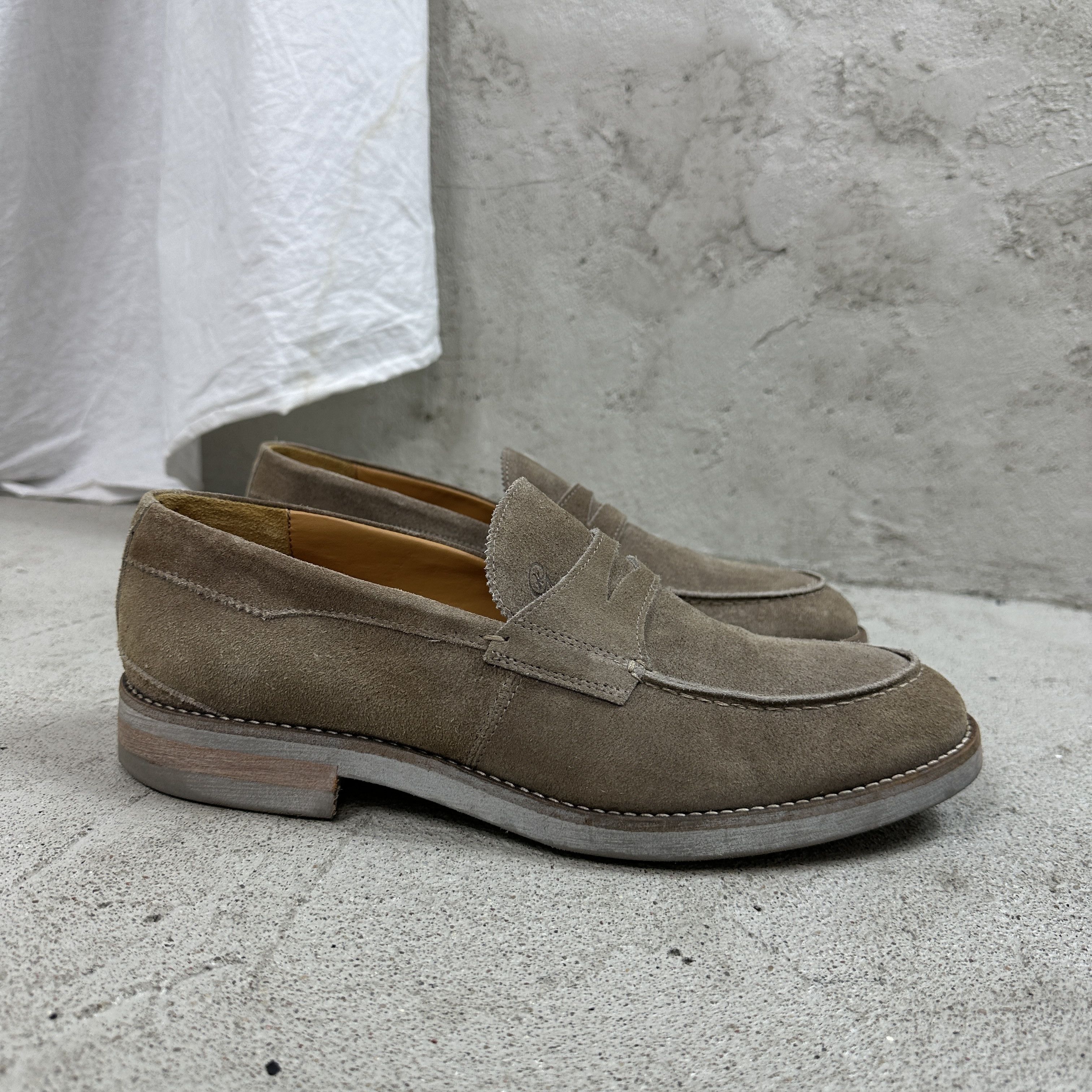 Vintage Vintage Elegant Preppy Old Money Leather Gireve Moccasins Size US 12 / EU 45 - 3 Thumbnail