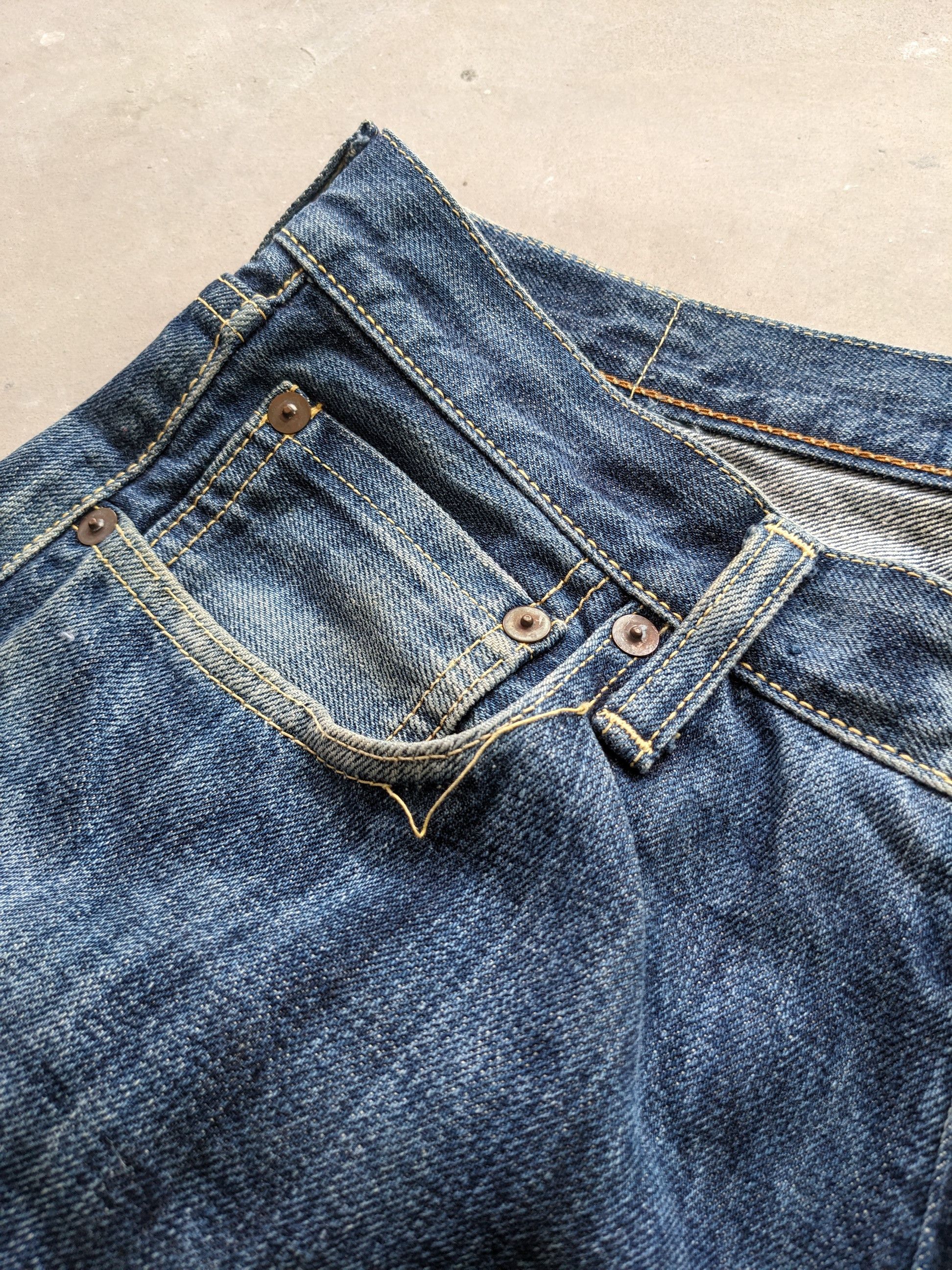 Kapital BEST OFFER 💥 Vintage Kapital Boro Jeans Selvedge Size 29 Size US 29 - 11 Thumbnail