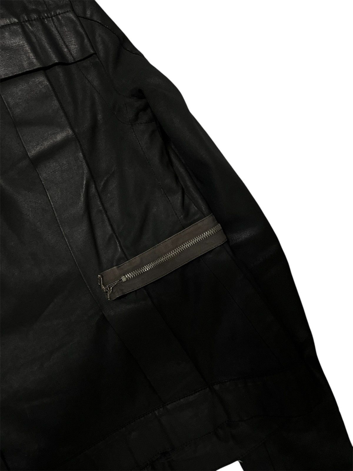 Rick Owens Rick Owens SS03 Suckerball Waxed Denim Cargo Jacket Size US S / EU 44-46 / 1 - 8 Thumbnail
