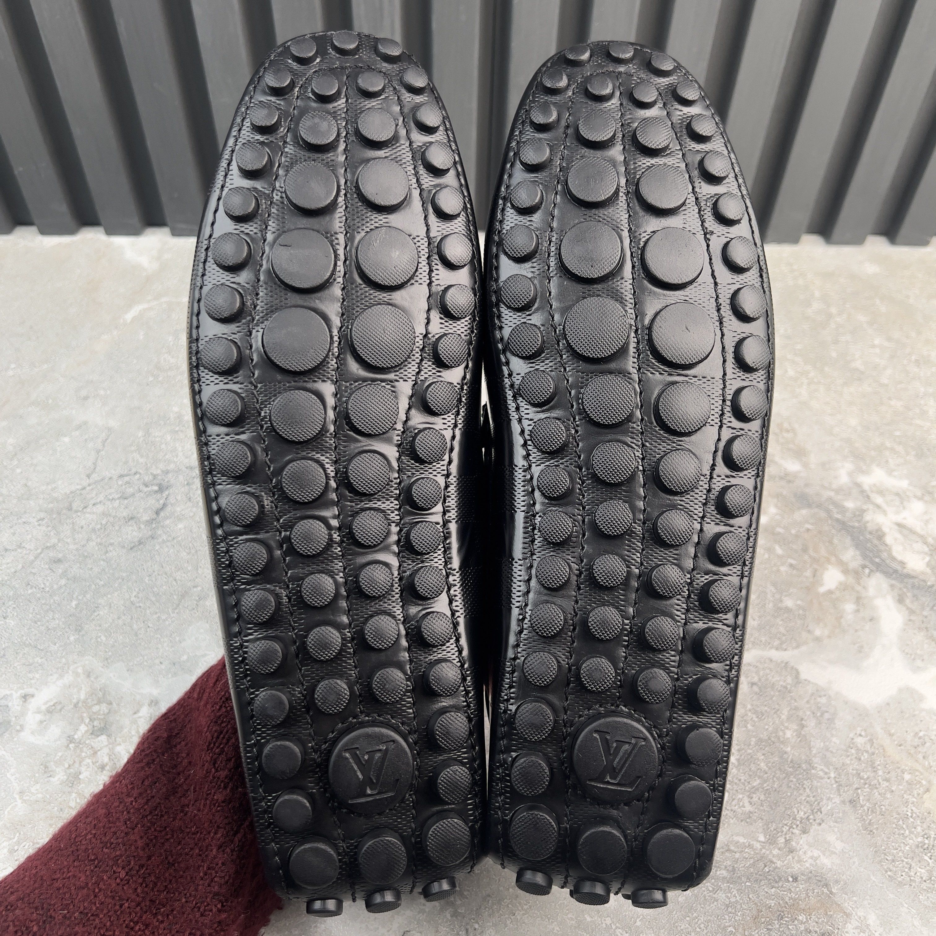 Louis Vuitton Arizona Damier Tasseled Driving Moccasins Size US 8 / EU 41 - 13 Thumbnail