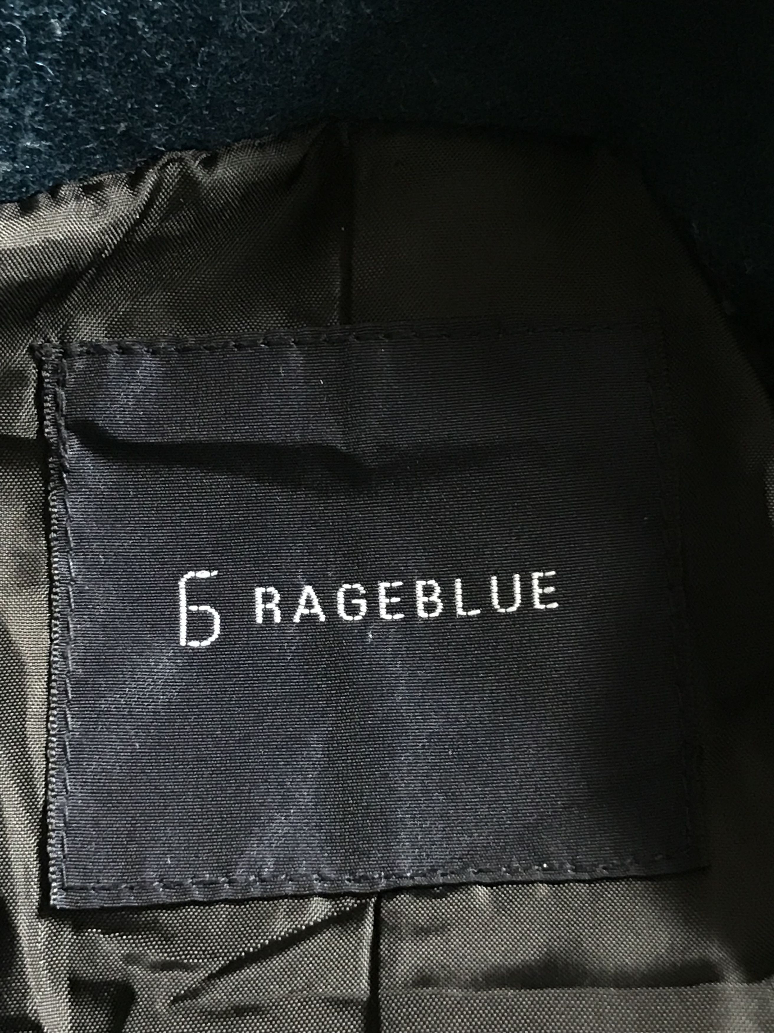 RAGEBLUE Japanese Brand Rageblue Wool Hooded Jacket Size US M / EU 48-50 / 2 - 6 Thumbnail