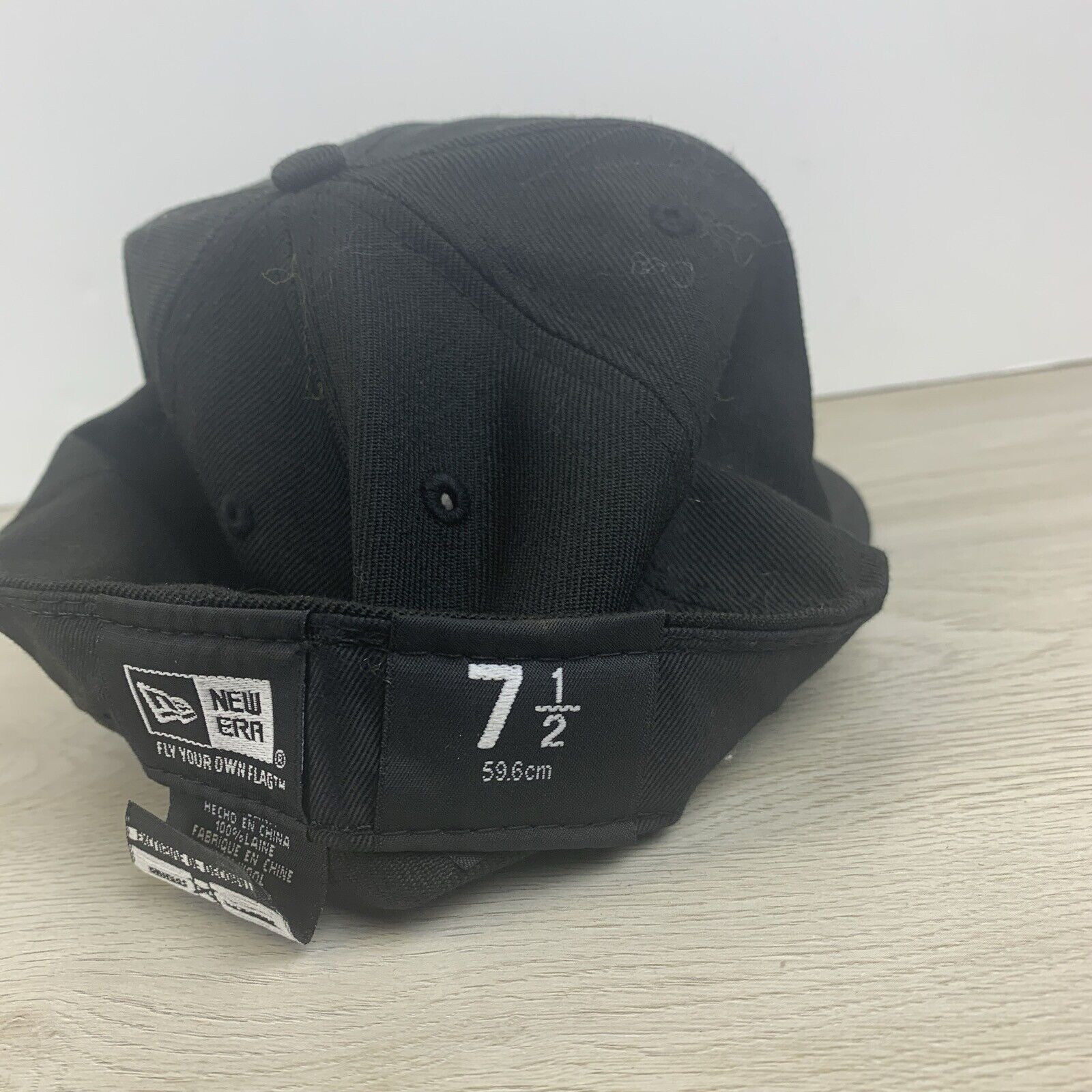 New Era Mumy Finacial 7 1/2 Hat New Era 7 1/2 Adult Size Hat Black B Size ONE SIZE - 6 Thumbnail