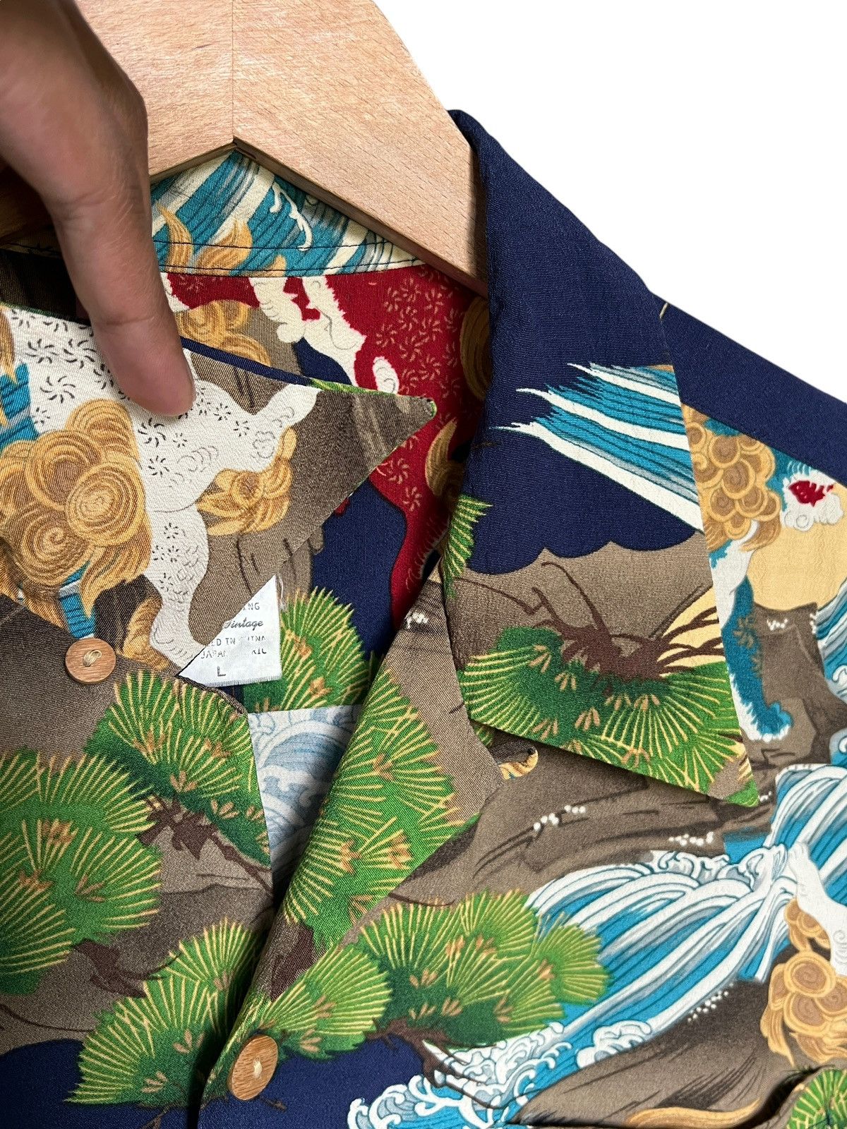 Sun Surf Vintage Oniwa Soto 🇯🇵 Rayon Crepe Hawaiian Shirt Size US M / EU 48-50 / 2 - 9 Thumbnail