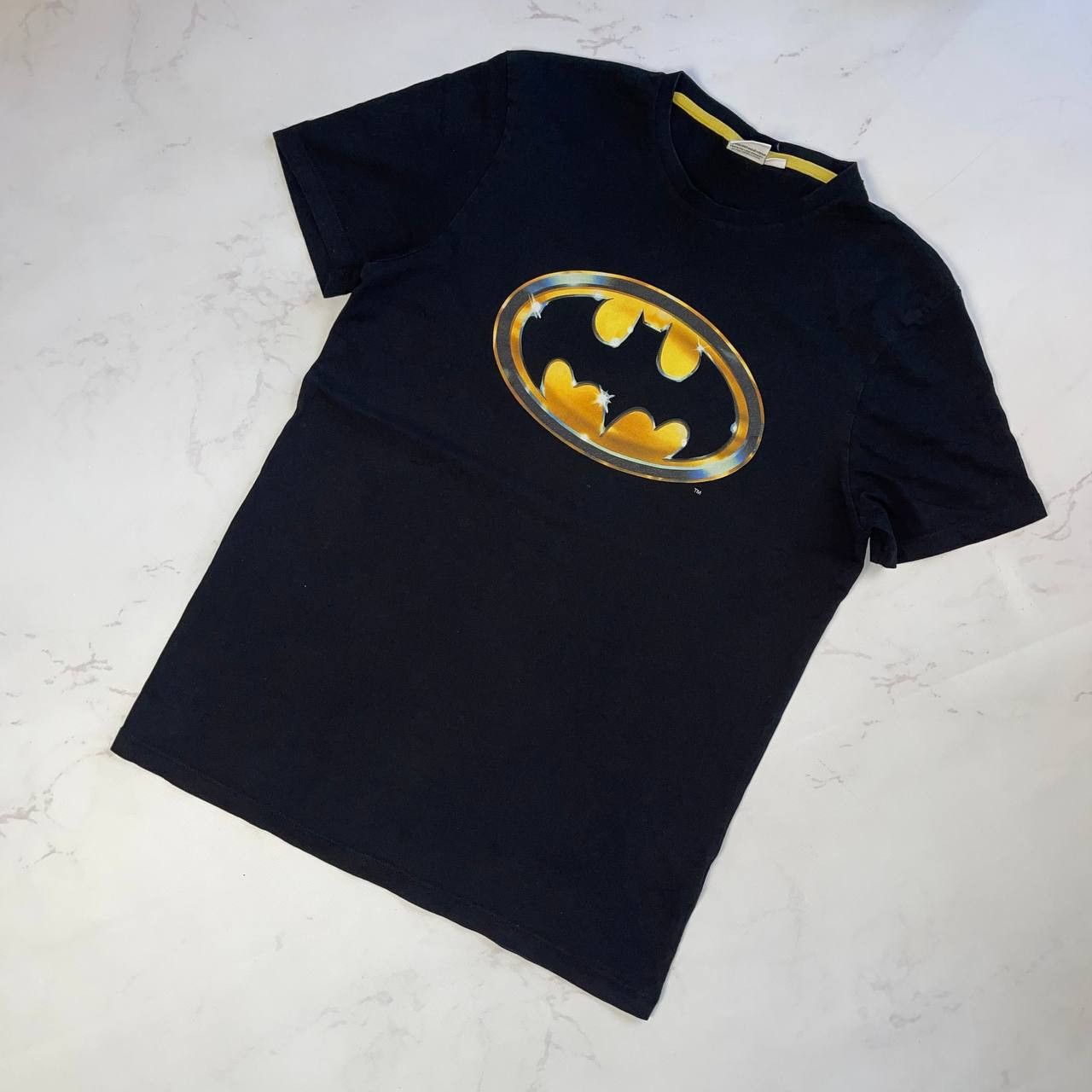 DC Comics DC Comics Men's Batman Basic Logo Black T-Shirt Size US L / EU 52-54 / 3 - 2 Thumbnail