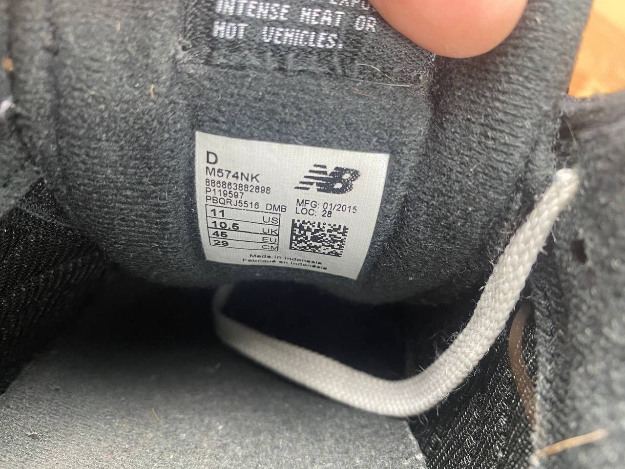New Balance × Vintage New Balance 574 M574NK SIZE US 11 Size US 11 / EU 44 - 5 Thumbnail